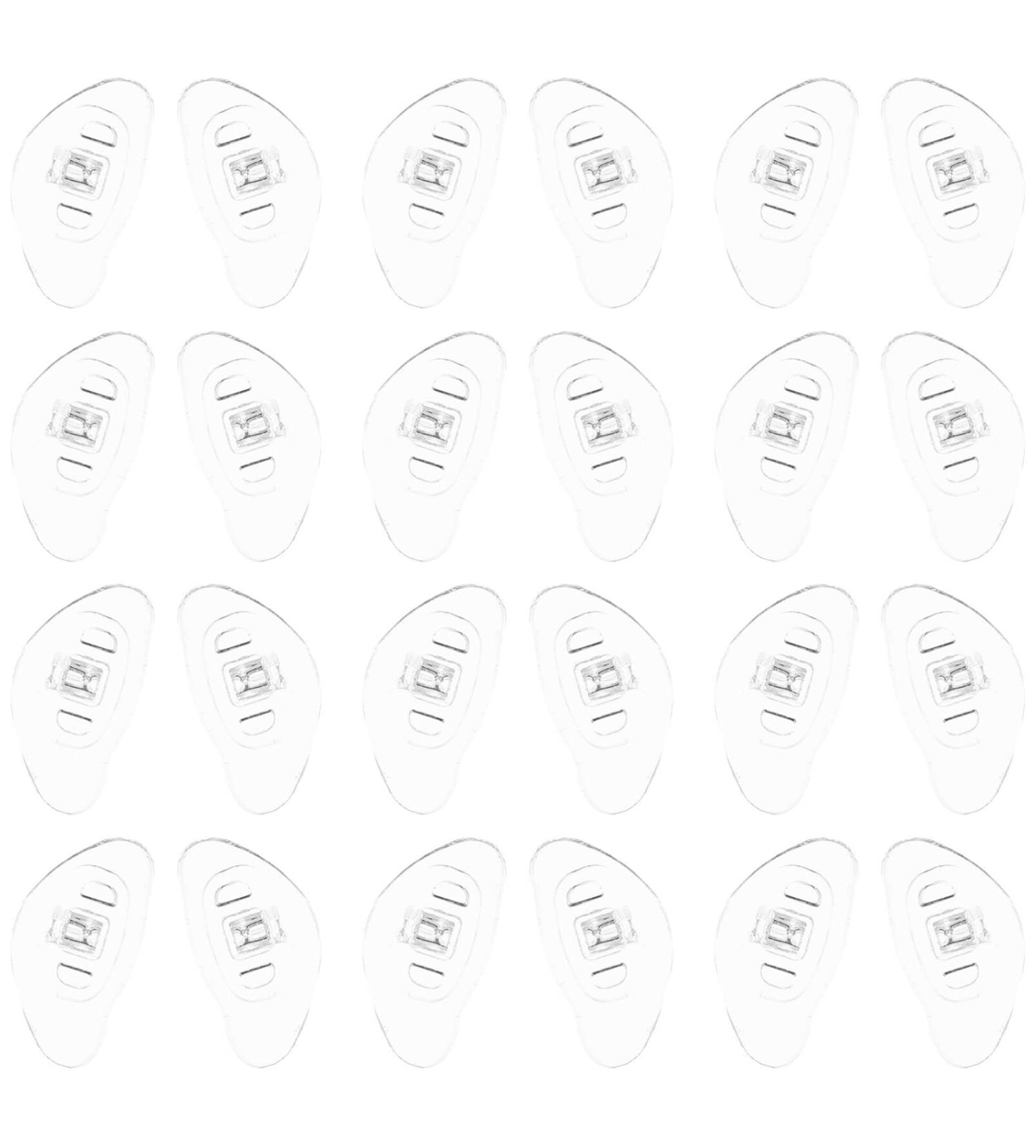 Buy Healvian 20 Pairs Silicone Nose Pads Comfort & Cushion for Glasses | Screwable Air Chamber Gel Pad Covers - Buy Online on GoSupps.com