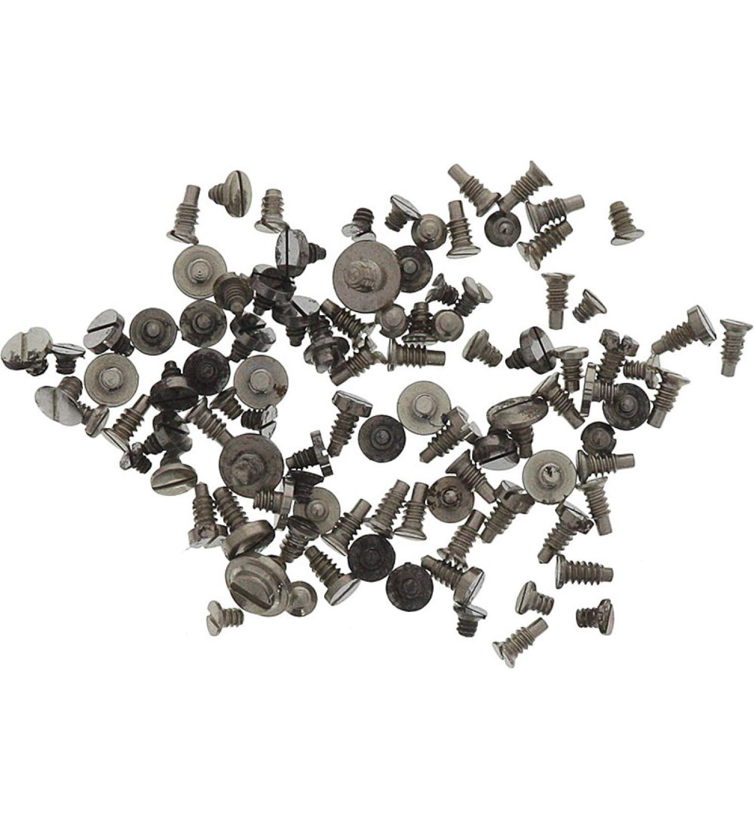 Watch Battery Clamp Screw Assortment 100 Pieces | WAT-400.10