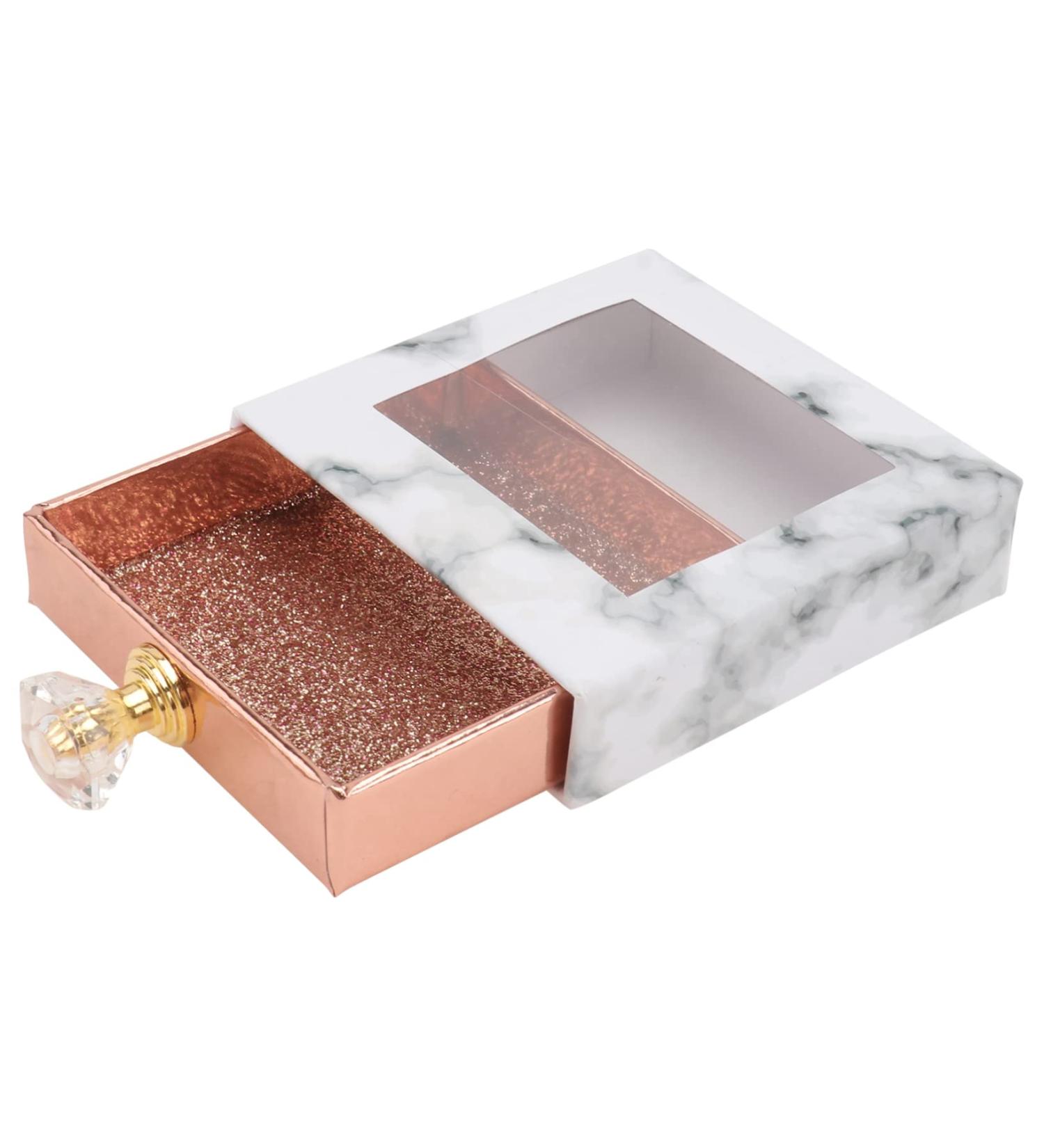 Housoutil 2 Pcs Square Eyelash Box - Portable Fake Eyelash Organizer & Storage Case for Eye Lashes - Ideal Eyelash Packaging Accessories - Buy Online on GoSupps.com