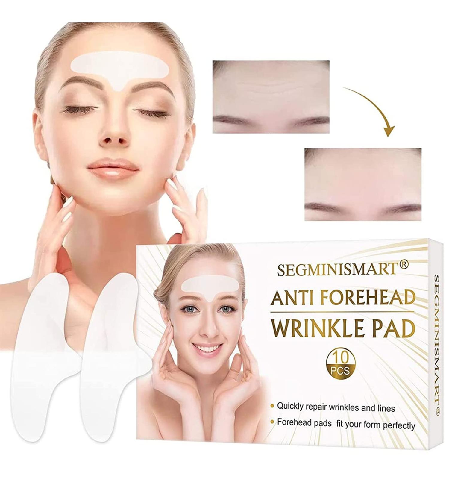 Forehead Wrinkle Patches - Anti-Wrinkle Pads for Smoother Skin | 10 Pcs - Buy Online on GoSupps.com