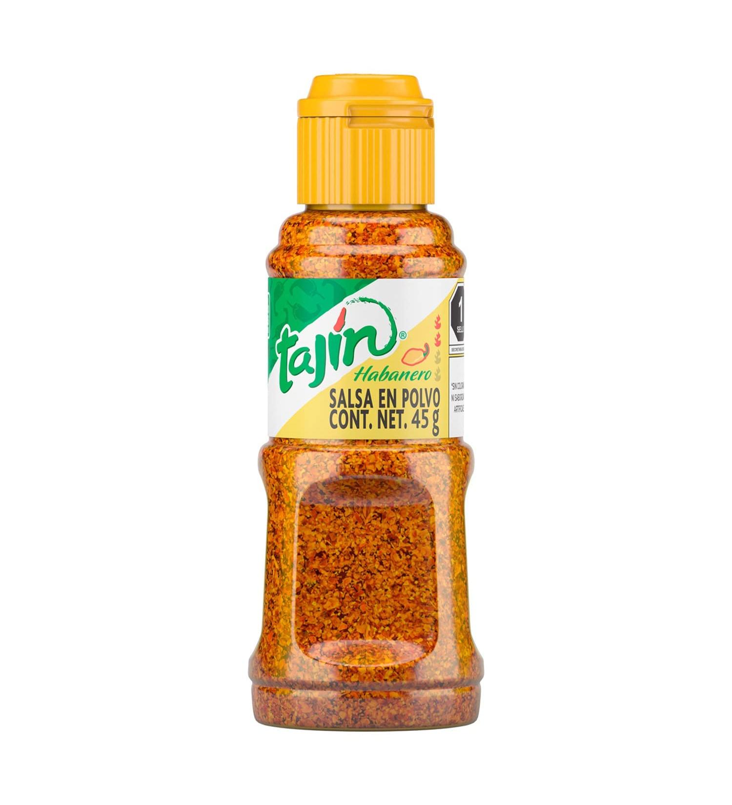 Tajin Habanero Fruit and Snack Seasoning Extra Hot 1.6oz - Buy Online on GoSupps.com