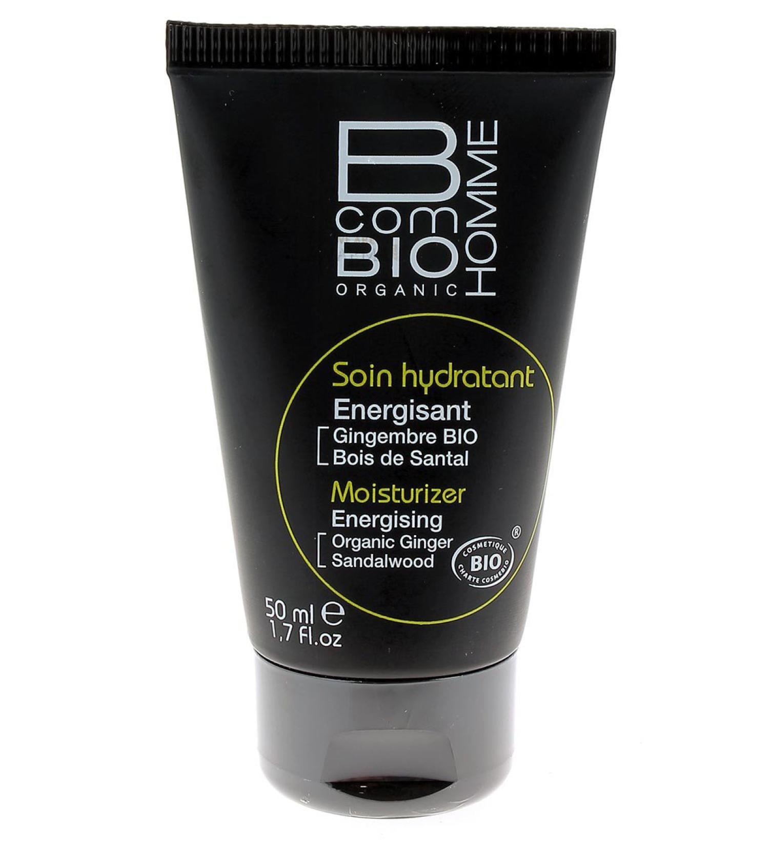 BcomBIO BcomBio Men's Energizing Moisturizer with Ginger and Sandalwood 50ml