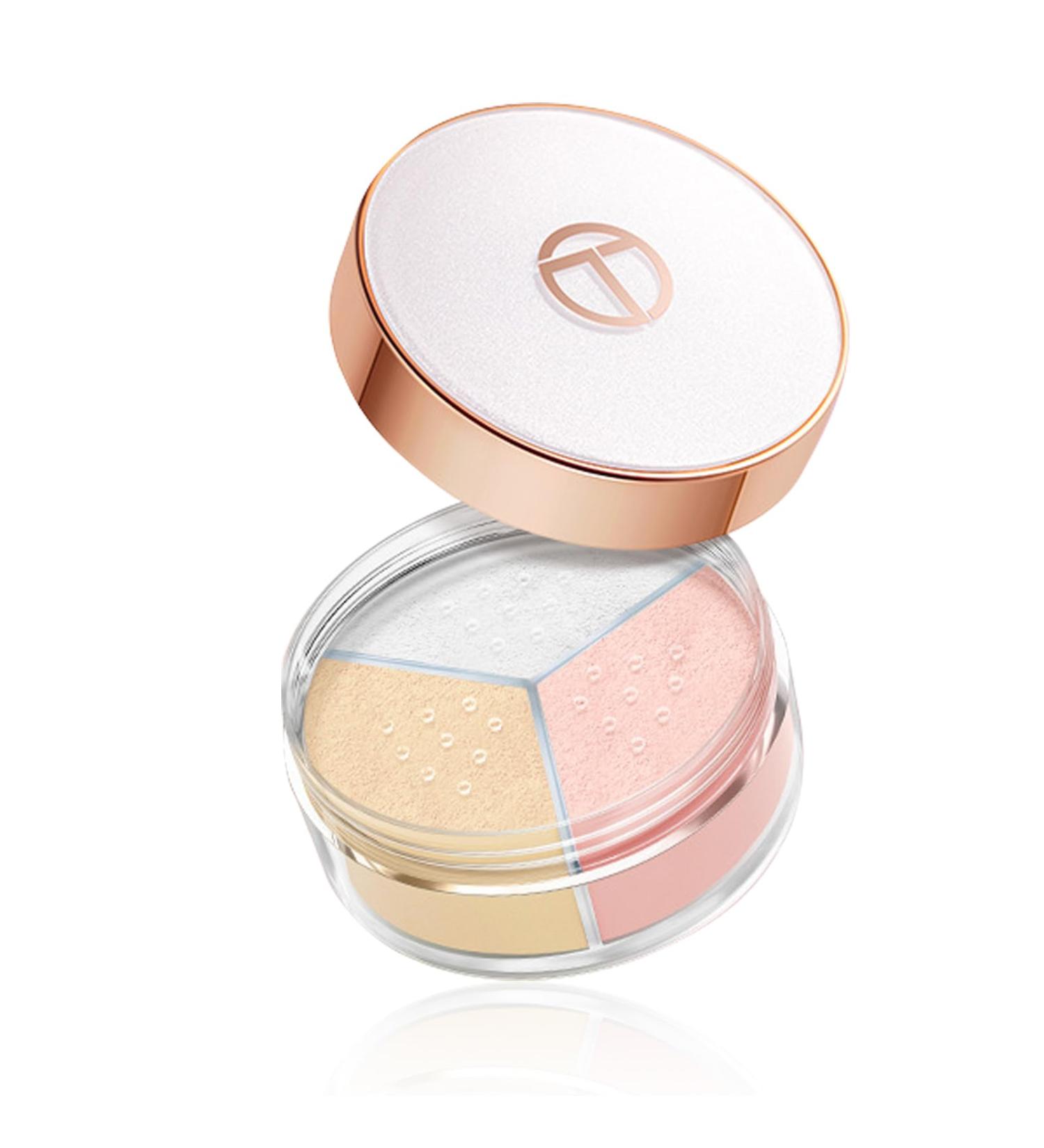 Loose Powder Setting - Triple Grid Matte Foundation for Natural Skin Tone | Lightweight Breathable & Long-Lasting Oil Control - Buy Online on GoSupps.com