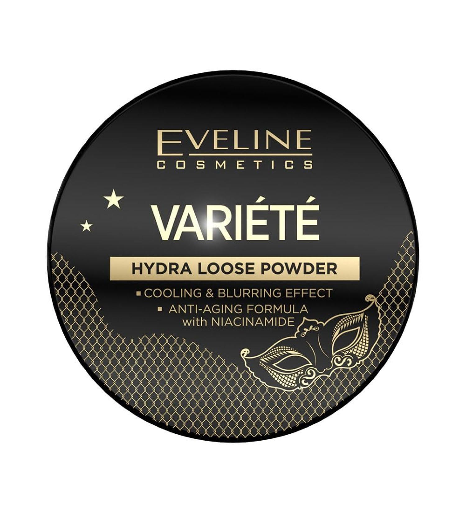 Eveline Cosmetics Refreshing Loose Powder Variety with Anti-Aging Complex Moisturizing and Refreshing Water-Based Formula 5 g - Buy Online on GoSupps.com