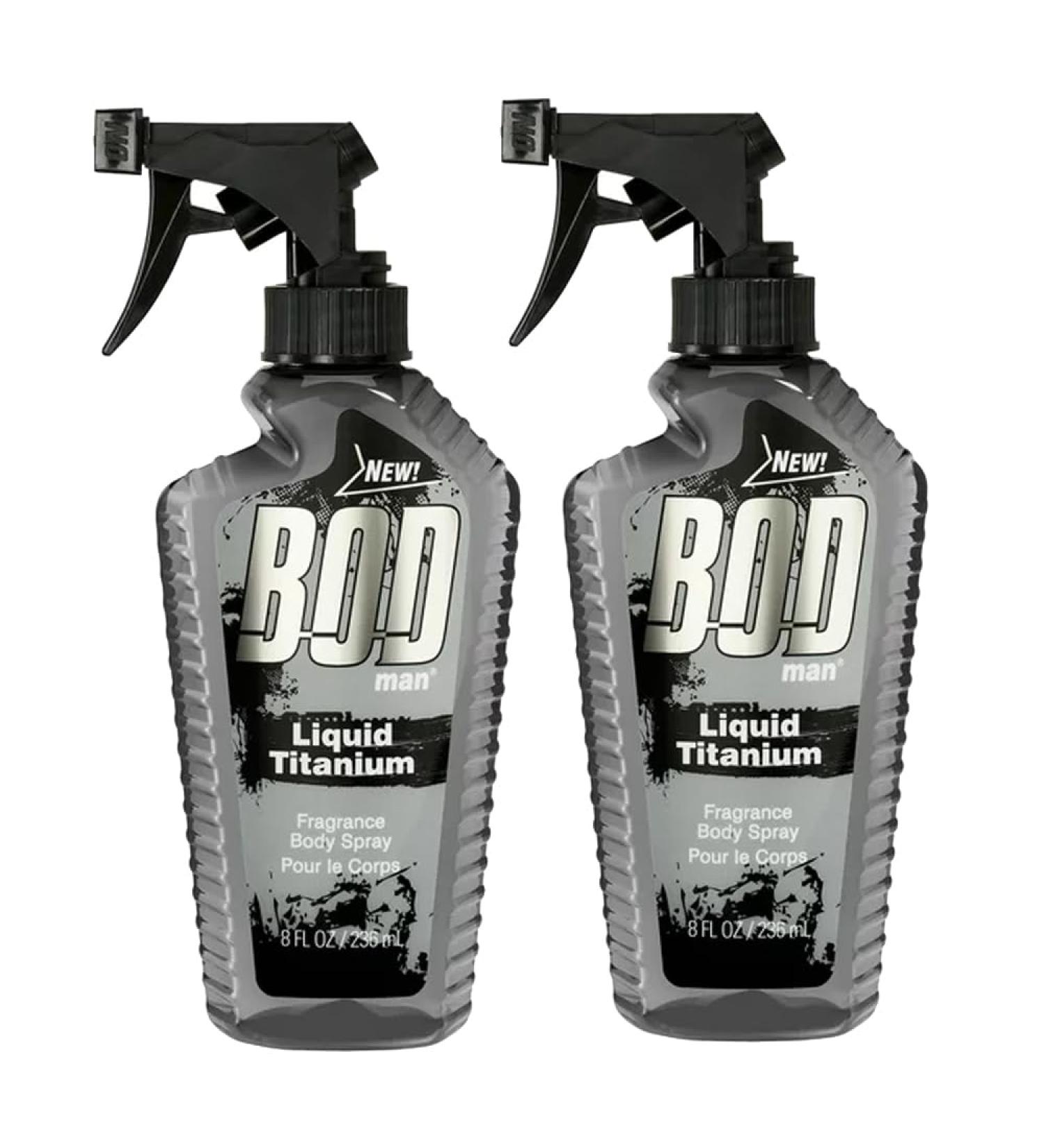 Parfums De Coeur Bod Man Liquid Titanium Fragrance Body Spray for Men 8 oz (2)