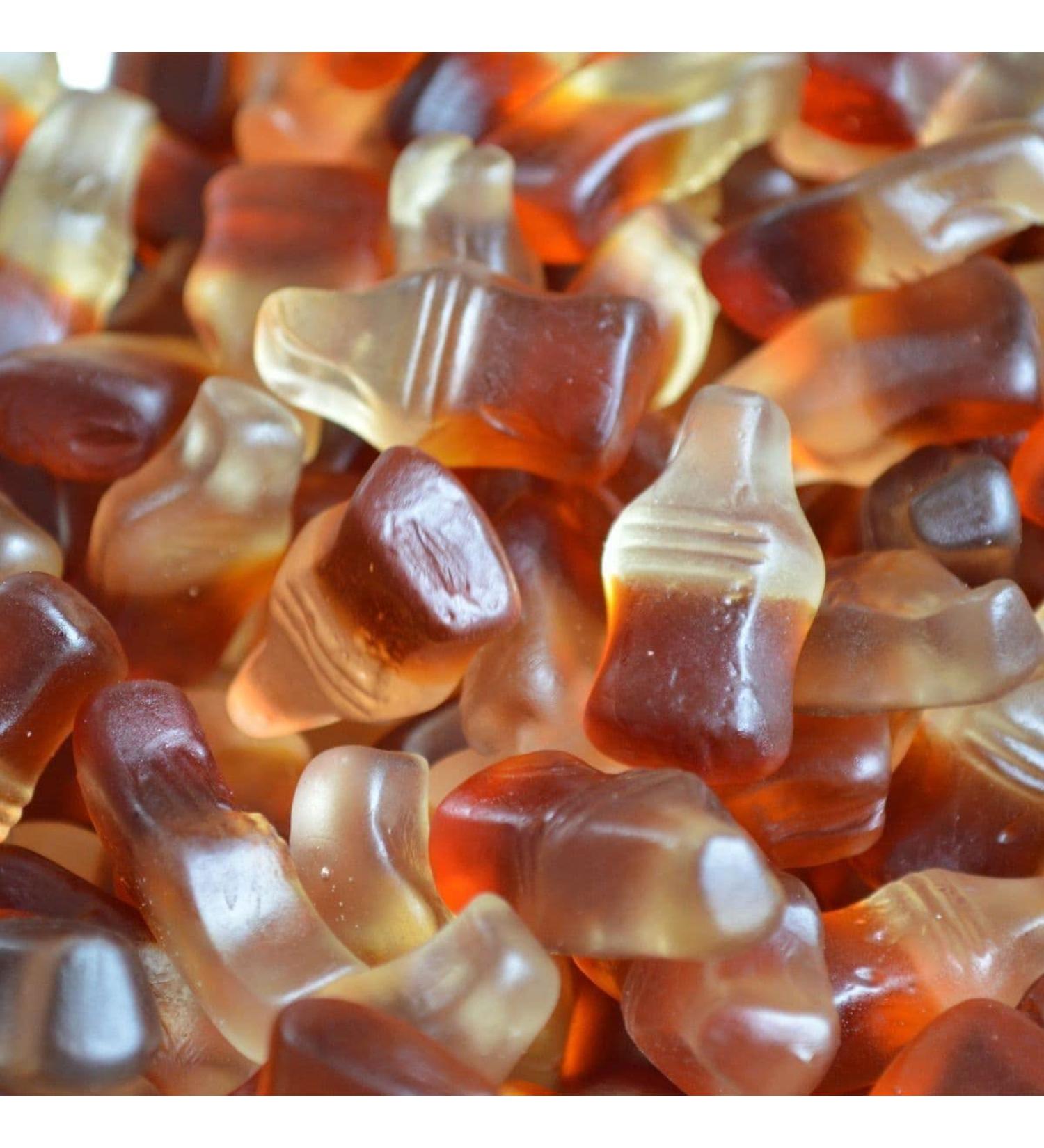 Haribo Sweets Pick n Mix Sizes 500g - 3kg Bulk Sweets - Perfect for Parties and Celebrations - Delicious Gummy Sweets (Happy Cola Bottles 1kg) Happy Cola Bottles 1kg