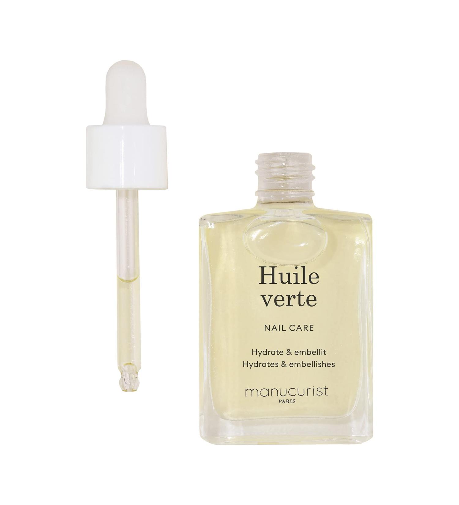  Manucurist Manucurist Green Nail Oil - Cuticle Oil - Nourishes and Regenerates Nails and Cuticles - Promotes Growth - Blend of 6 Oils - 99% Bio-Sourced - Nail Care - 15ml Bottle - Buy Online on GoSupps.com