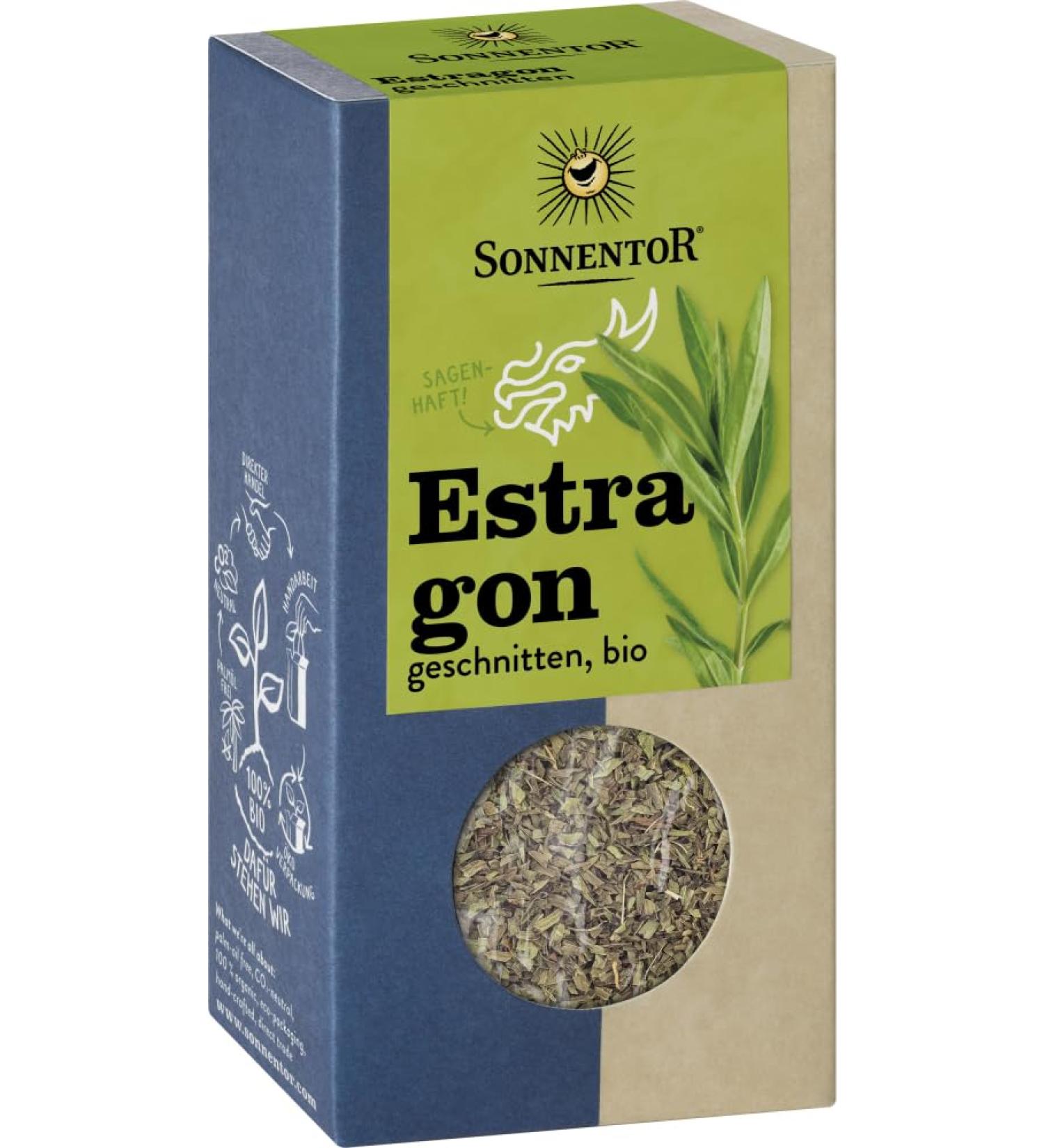 Sonnentor Sonnentor Organic Chopped Tarragon (2 x 20 g)