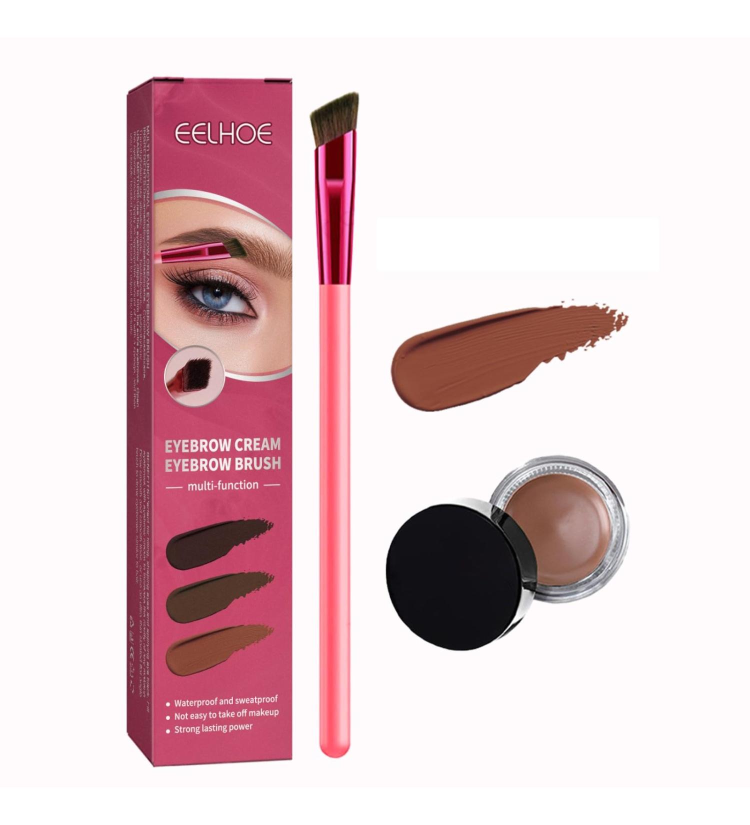 CARL Eyebrow cream set with eyebrow brush eyebrow mascara eyebrow cream Magic Eyebrow Brush eyebrow gel set light brown - Buy Online on GoSupps.com