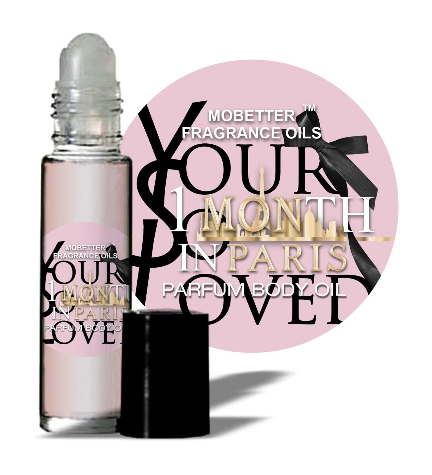 MOBETTER FRAGRANCE OILS Your So Loved 1 Month In Paris Women Perfumed Fragrance Body Oil Vanilla 0.33 Fl Oz (Pack of 1)