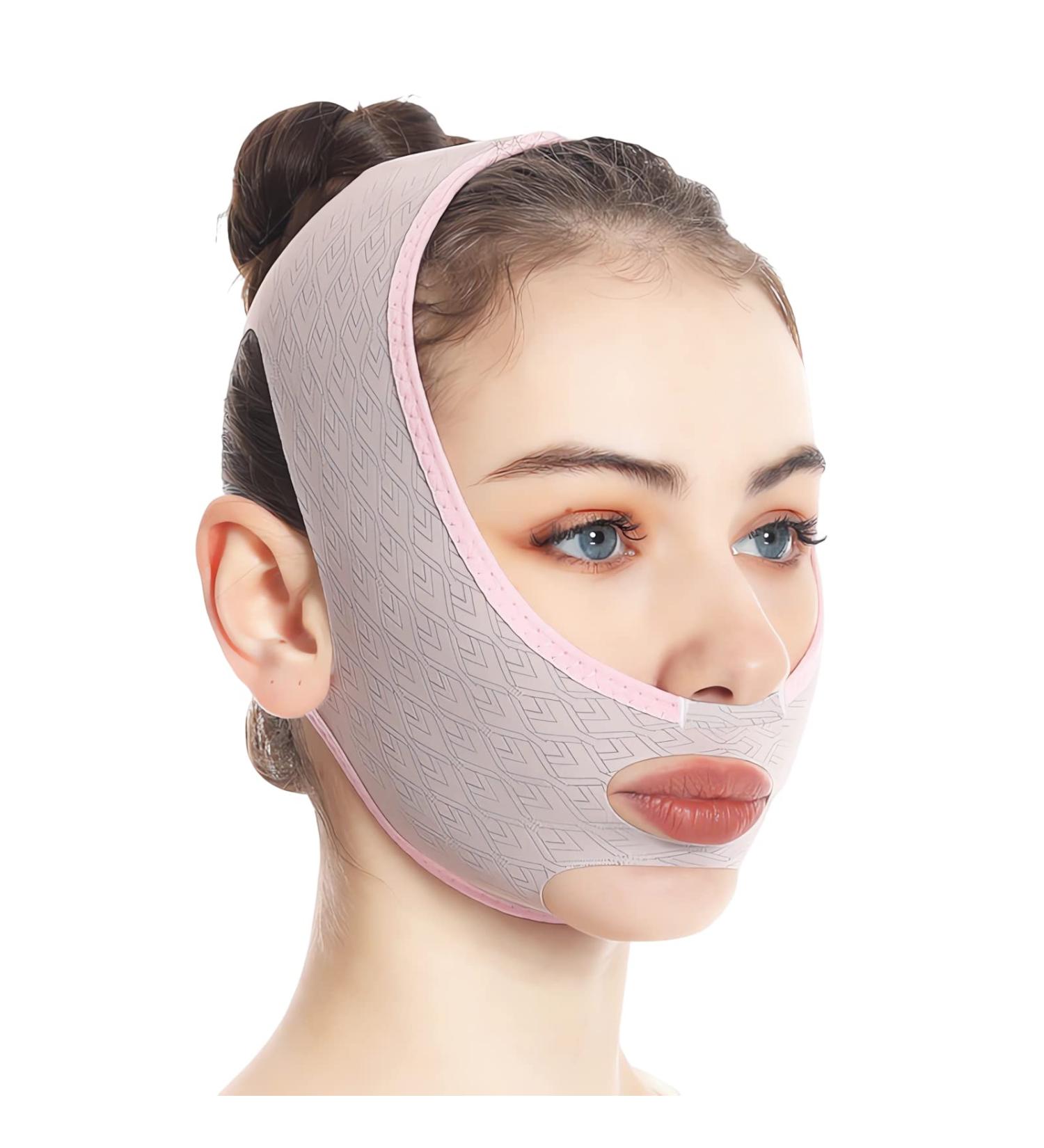 Reusable V Line Mask for Double Chin & Face - V Shaped Face Lift Strap - Buy Online on GoSupps.com