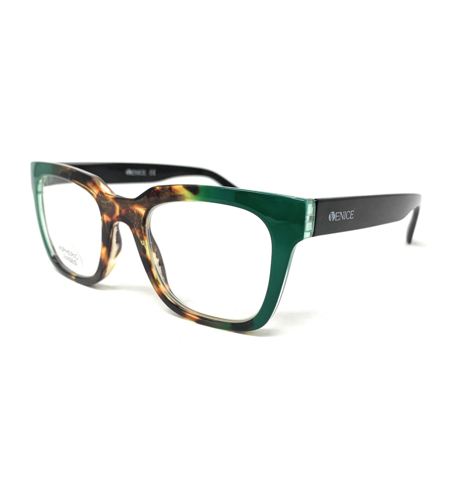 Venice MILLER Reading Glasses for Men & Women - Vintage Modern Style Diopters +1 to +3.5 (+2.50 Green Demi) | International Shipping Available - Buy Online on GoSupps.com