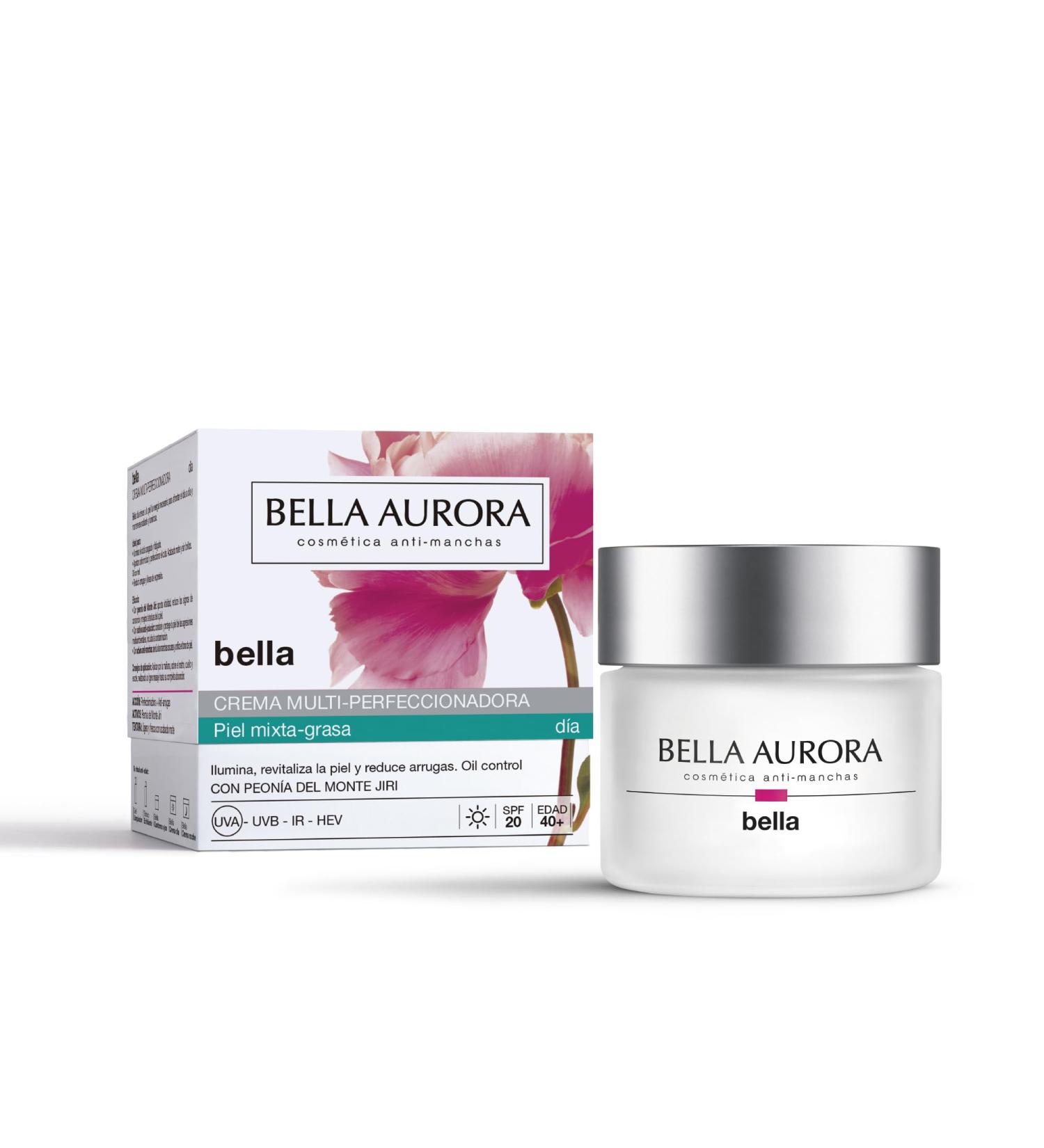 Bella Aurora Bella Multi-perfecting day cream Restructuring night cream Moisturizer 40+ years (Day - Combination-Oily Skin) - Buy Online on GoSupps.com