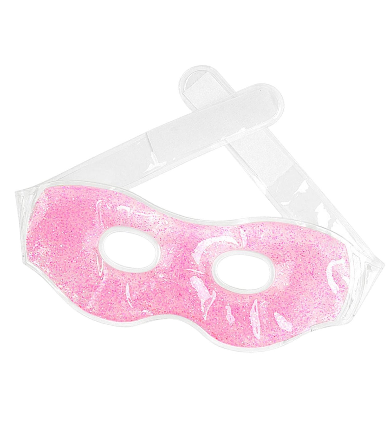 Cold eye patches gel eye patches | Cooling sensation gel eye protectors - Reusable gel spa bead eye covers cooling sensation gel eye protectors for - Buy Online on GoSupps.com