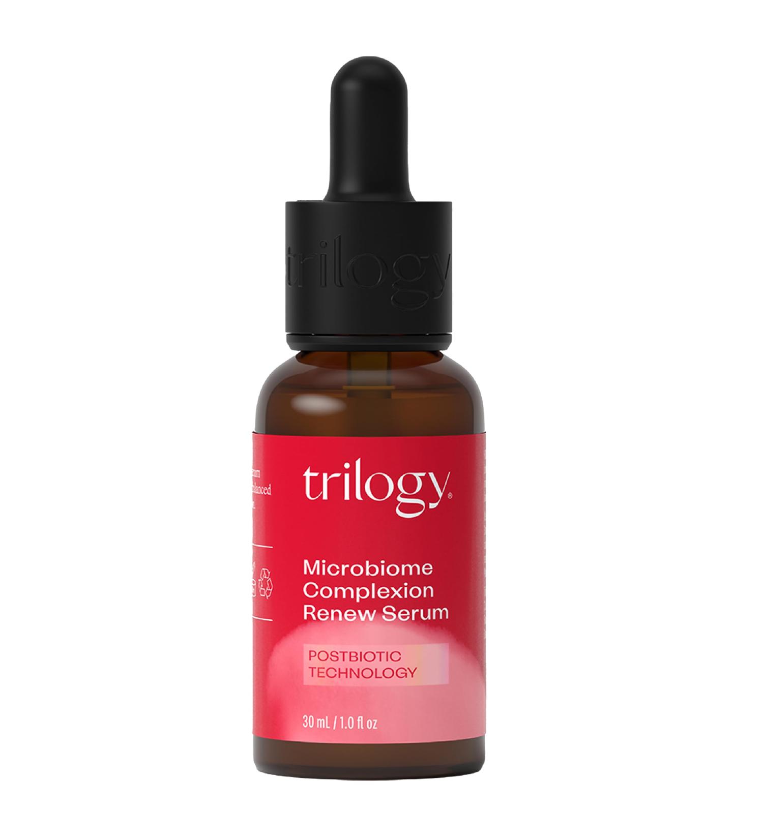 Trilogy Microbiome Complexion Renew Serum - Postbiotic Technology for Radiant Skin | 1.0 fl oz - International Shipping Available - Buy Online on GoSupps.com