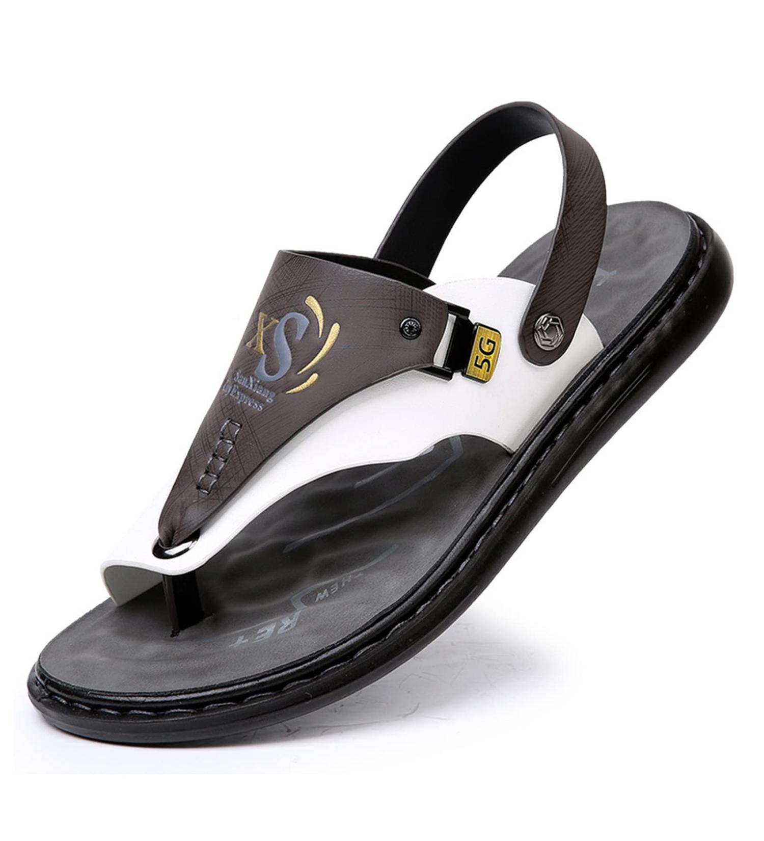 BIAJIAZHUA Bunion Orthopedic Sandals for Men - Lightweight Non-Slip Foot Correction Flip Flops for Hallux Valgus - Size 9.5 - Buy Online on GoSupps.com