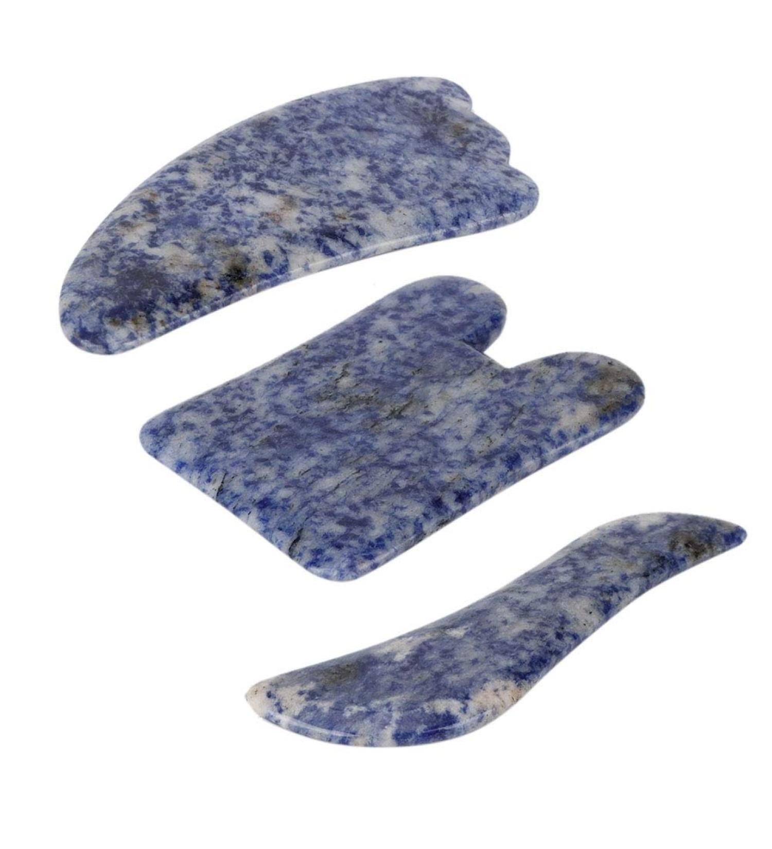 Verdant Touch Massage Gua Sha Tools | Pain Relief Scraping Plate & Body Scraper - 15cm - Buy Online on GoSupps.com