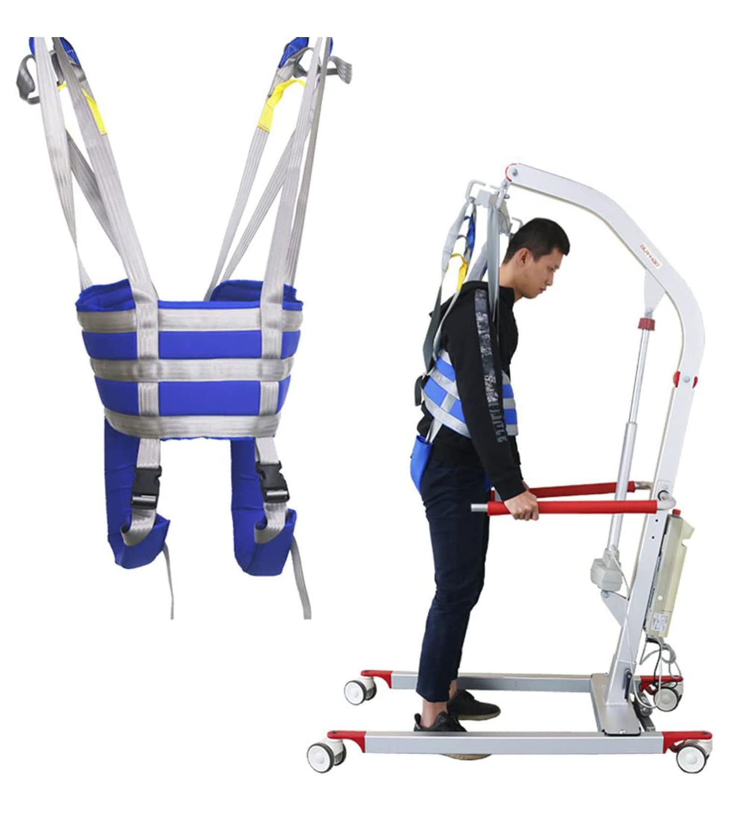Transfer Nursing Sling Lift Slings Walking Standing Aids Full Body Transfer Belt Strap Walking Training Lift Sling for Thigh Hip Waist Lumbar Back Supports Leg Exercise Large - Buy Online on GoSupps.com