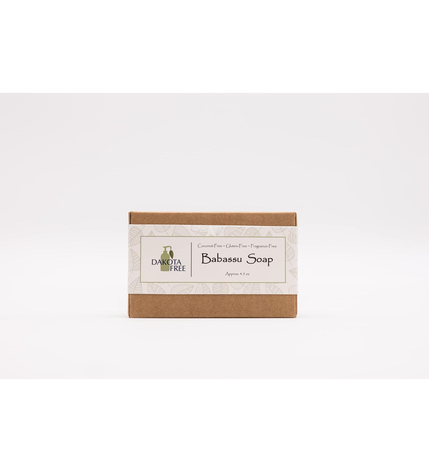 Dakota Free Babassu Soap 4.5 oz Bar (Coconut Free) Head to Toe Shampoo Bar