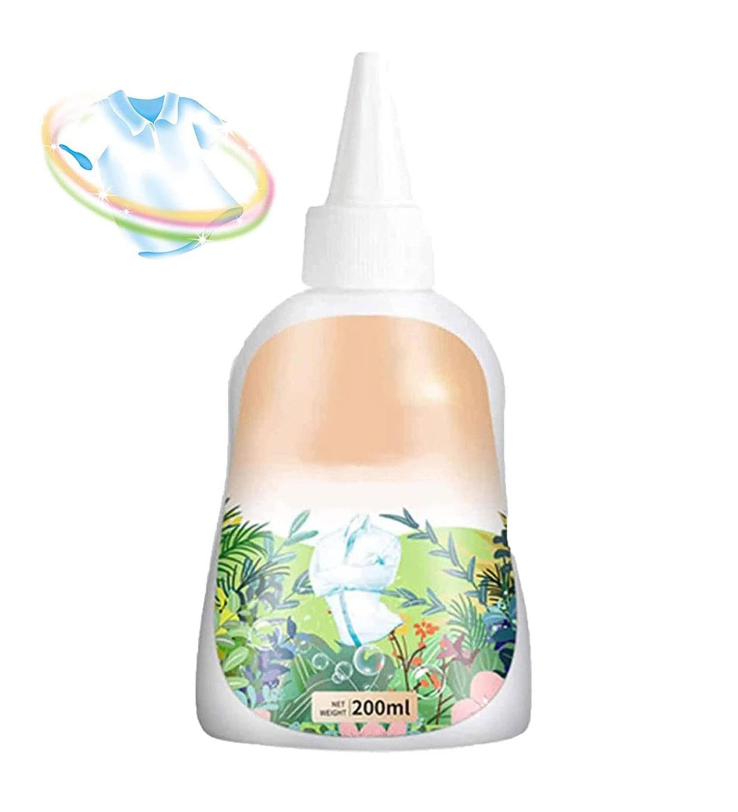 Skoulazeo 2 Clothing Stain Remover | 200mL Clothes Oil Stain Remover | Clothes Cleaning Agent for Home Dorm Apartment Hotel School for Bed Sheet Clothes 2 Pcs a - Buy Online on GoSupps.com