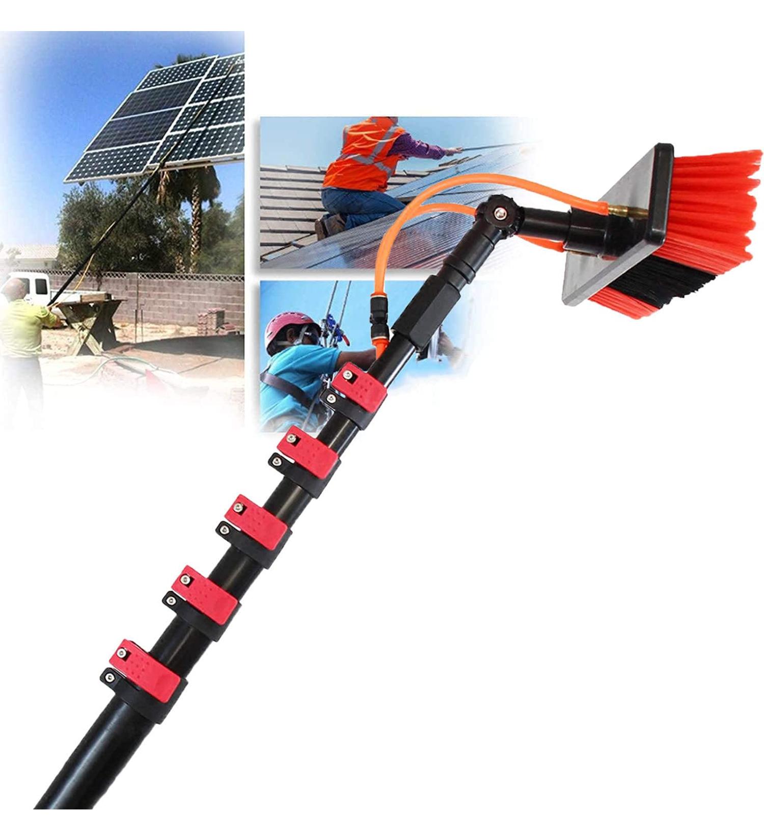 Window Cleaning Equipment Window Cleaning Brush Window Clean Washing Set Equipment Telesextension Pole Cleaning Kit Suitable For Window Cleaning Photovoltaic Panel Cleaning Trucks/18Ft/5.4M - Buy Online on GoSupps.com