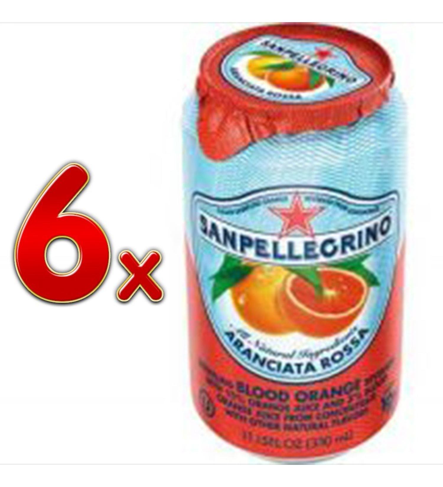San Pellegrino Blood Orange 6 x 330ml