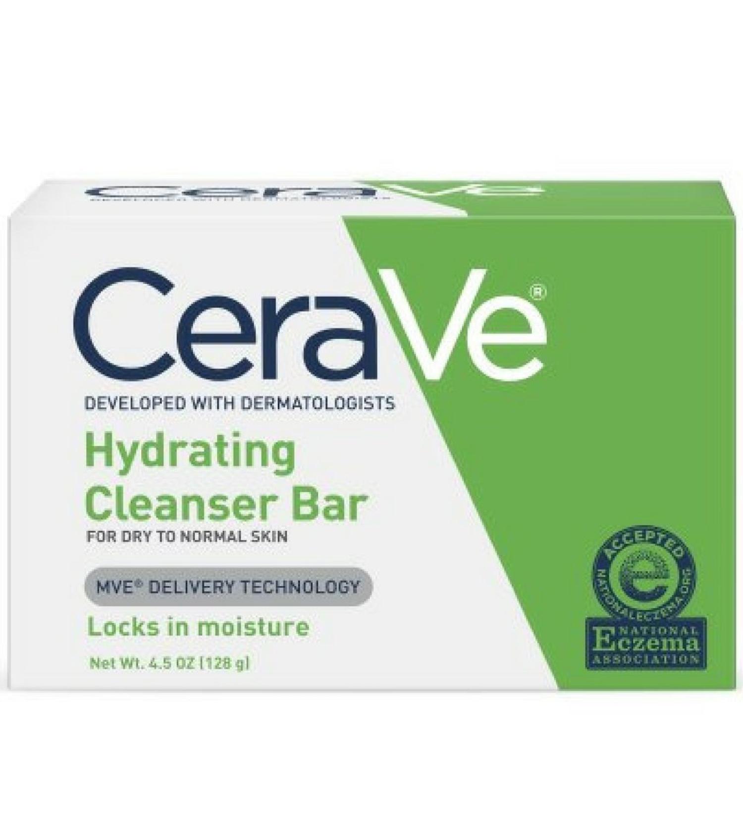 CeraVe Hydrating Cleansing Bar 4.5 oz (Pack of 10)