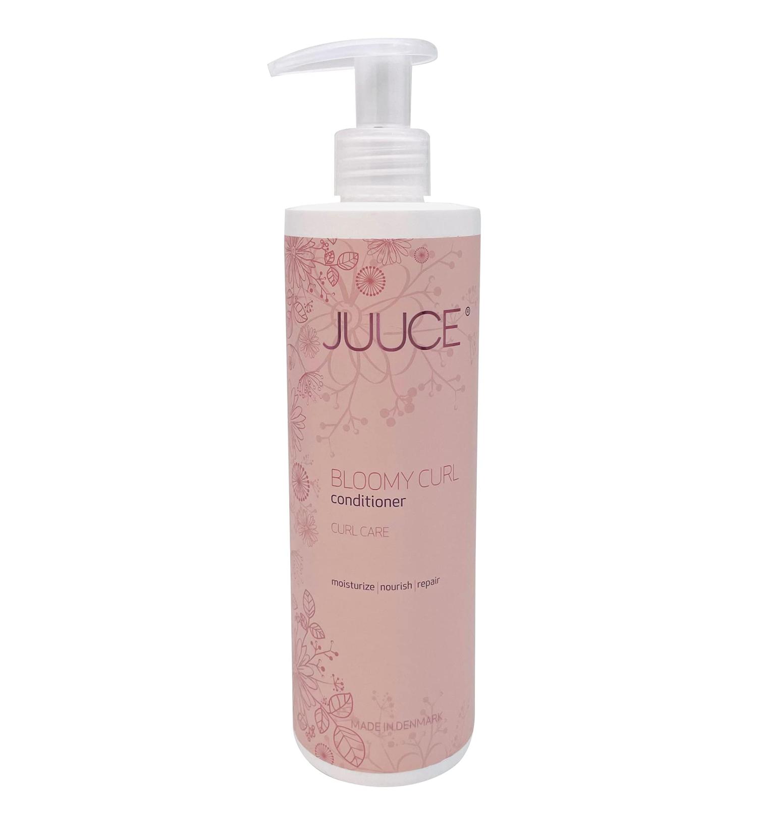 Juuce Bloomy Curl Conditioner 450ml - Curly Girl Method Sulfate-Free Silicone-Free Paraben-Free - Shiny Well-Kept Curls - Buy Online on GoSupps.com