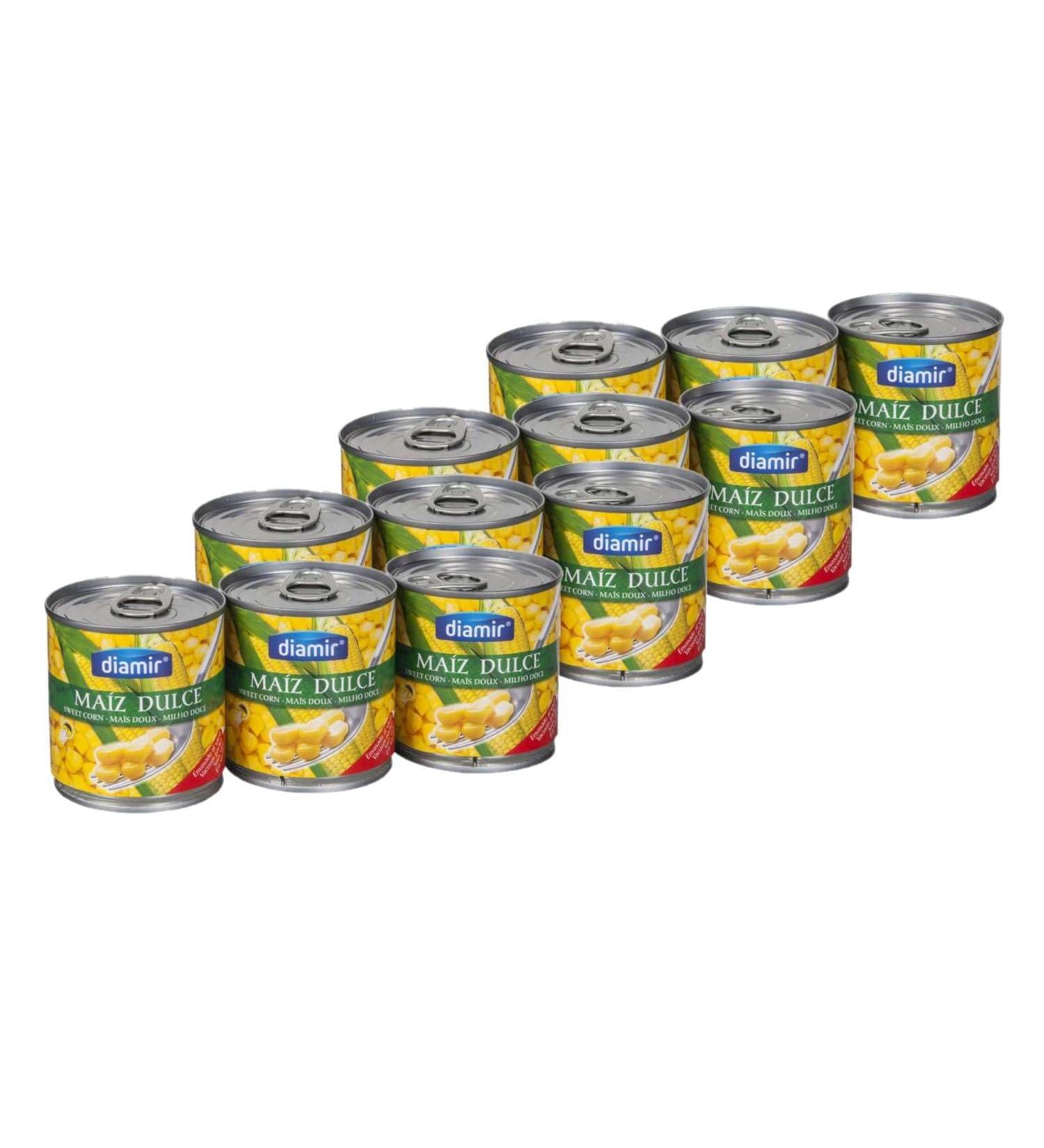 Lot 4x Sweet corn - 3 x 150g - Pack 450g