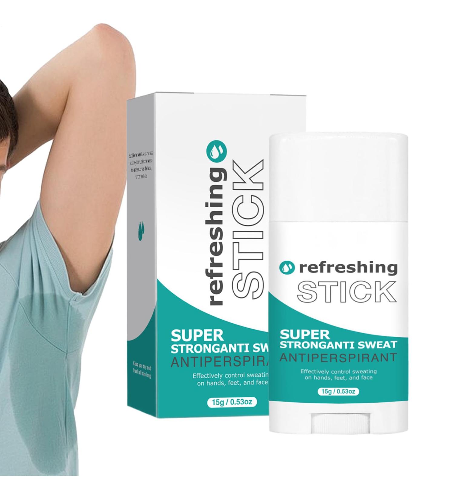  Pruojhw Sensitive Anti-Perspirant Balm Anti-Sweat Underarm Sweat Balm for Men and Women 15g Fragrance Solution Against Sweat - Buy Online on GoSupps.com