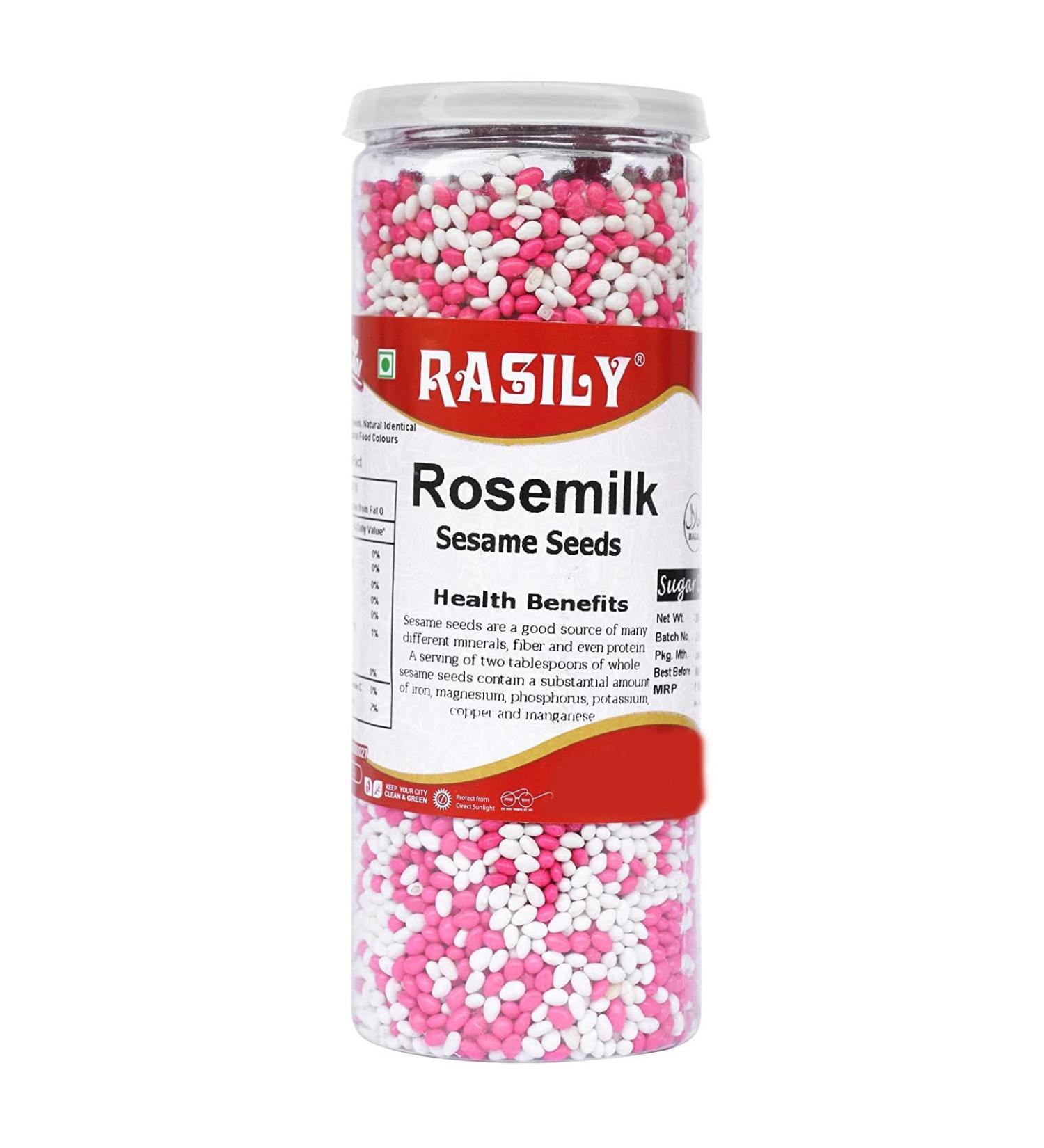 Rasily RoseMilk Sesame Seeds_Packing May Vary - Buy Online on GoSupps.com