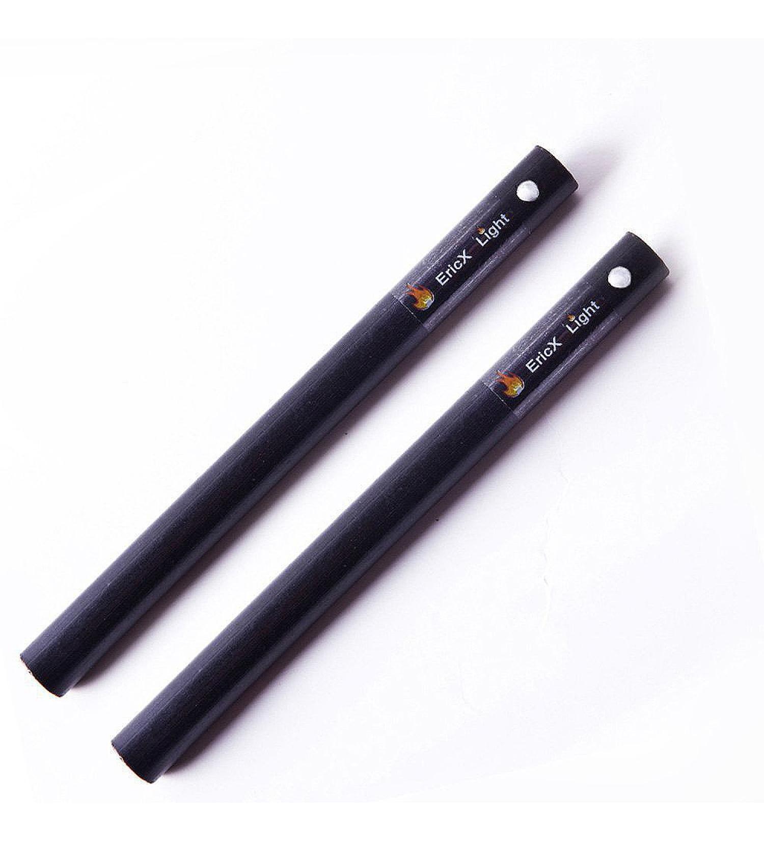 EricX Light 1/2 x 6 Ferrocerium Rod Flint Fire Starter - 2 Pack | Super Thick Rod for Maximum Sparks | Lanyard Hole for Survival Kits - Buy Online on GoSupps.com
