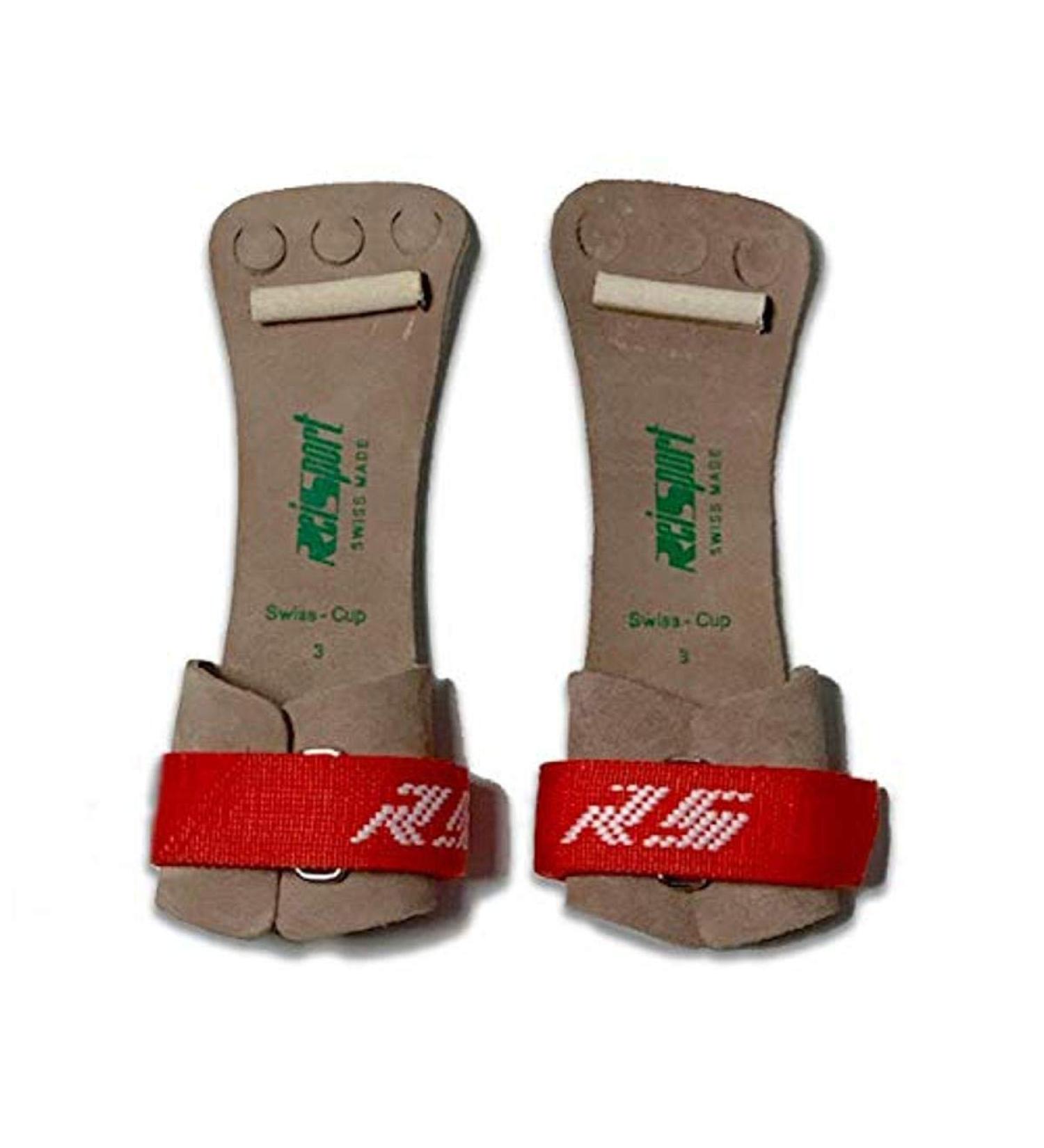 Reisport Men's Hook and Loop High Bar Grips Small (1) - Buy Online on GoSupps.com