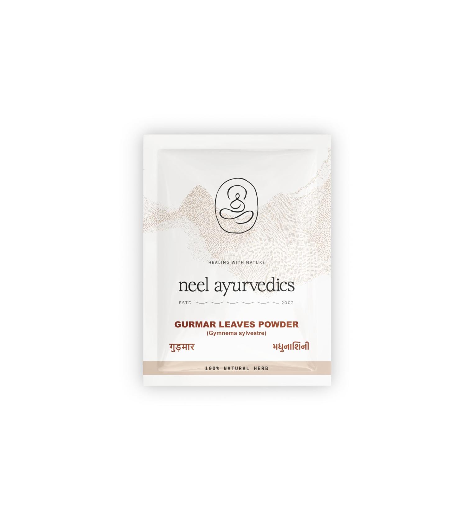  Neel Ayurvedics Neel Ayurvedics Gudmar Dried Leaves | Madhunashini Leaves Powder - 300 GM - Buy Online on GoSupps.com