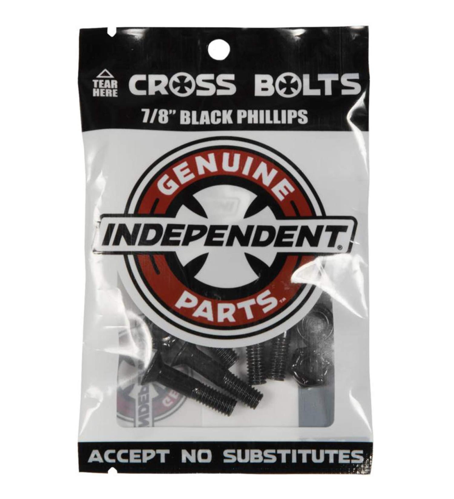 INDEPENDENT Phillips 0.875in Skateboard Bolt One Size Black