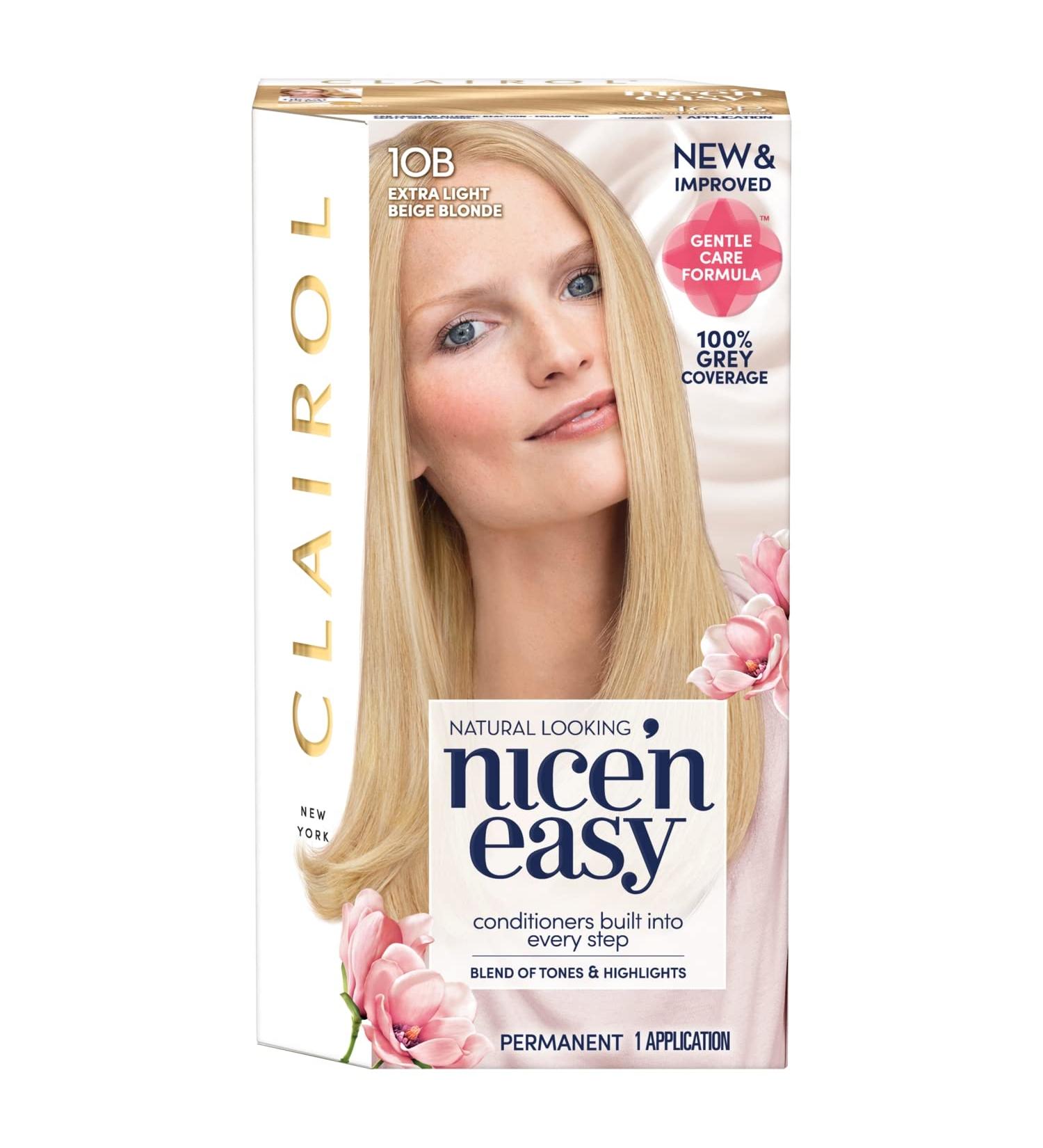 Clairol Nice N Easy Permanent Natural Extra Light Beige Blonde 9.5B - Buy Online on GoSupps.com