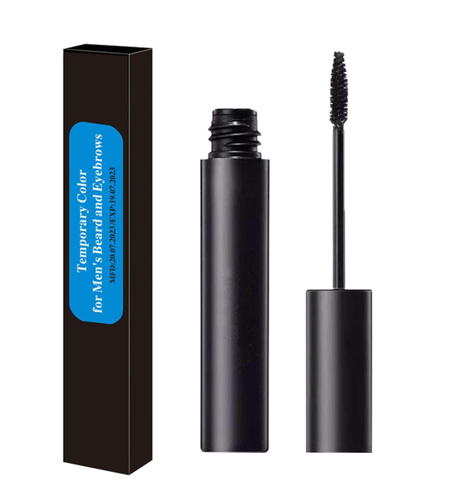 Buy Waterproof Eyebrow Color for Men - 0.3oz Eyebrow Tinting Pen - Durable & Wipe-Resistant Beard Dye in Cypress Black - Buy Online on GoSupps.com