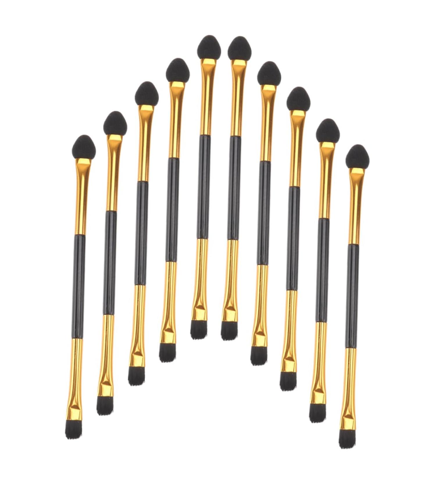 Mikinona Makeup Tool 20pcs Double Ended Eyeshadow Brush Travel Makeup Brush Eyeshadow Makeup Supplies Women Makeup Brush - Buy Online on GoSupps.com