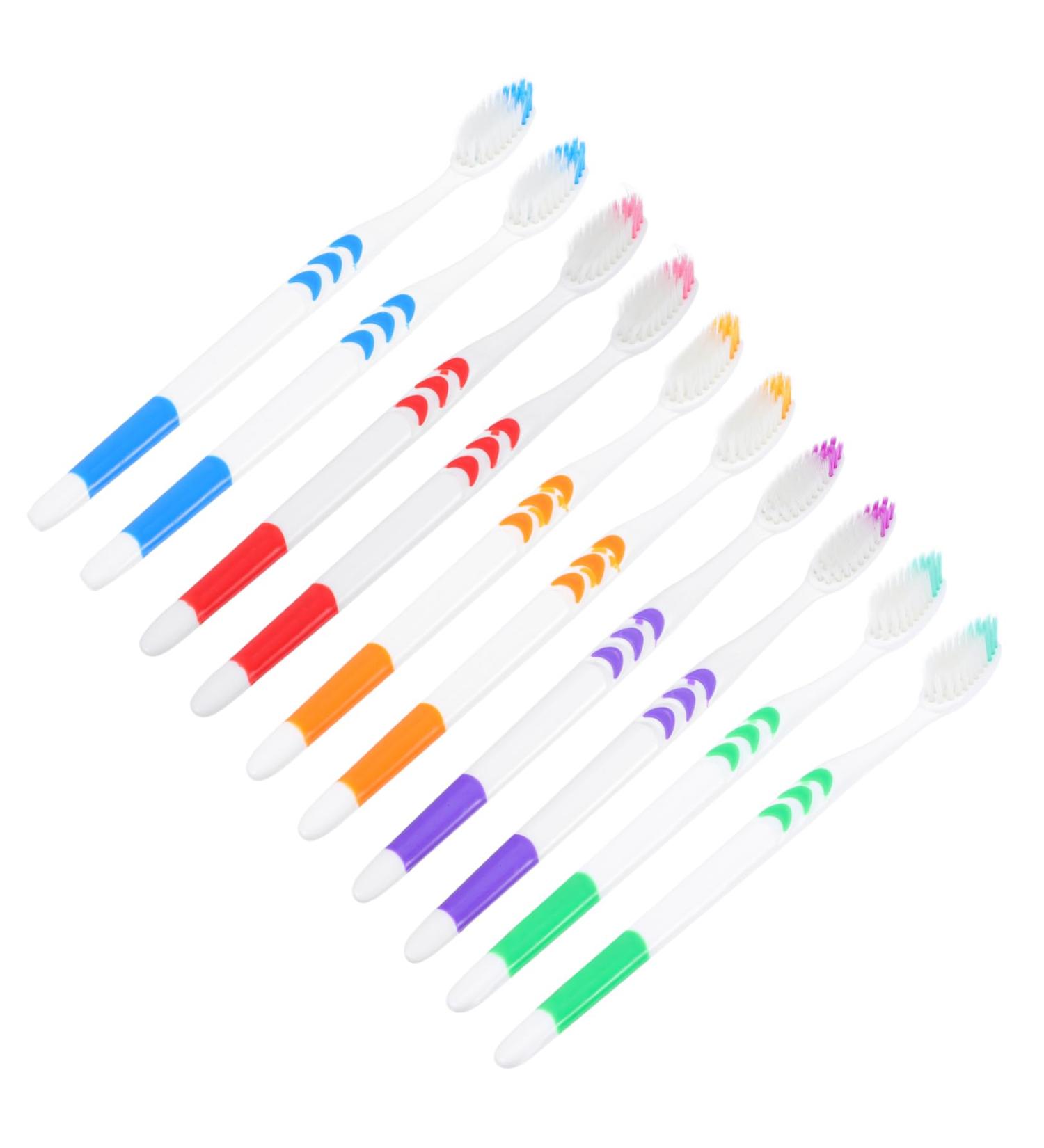 Hapinary 30ct Biodegradable Travel Toothbrushes - Eco-friendly Disposable Bamboo Toothbrushes for Kids & Adults - Oral Care Products - Buy Online on GoSupps.com
