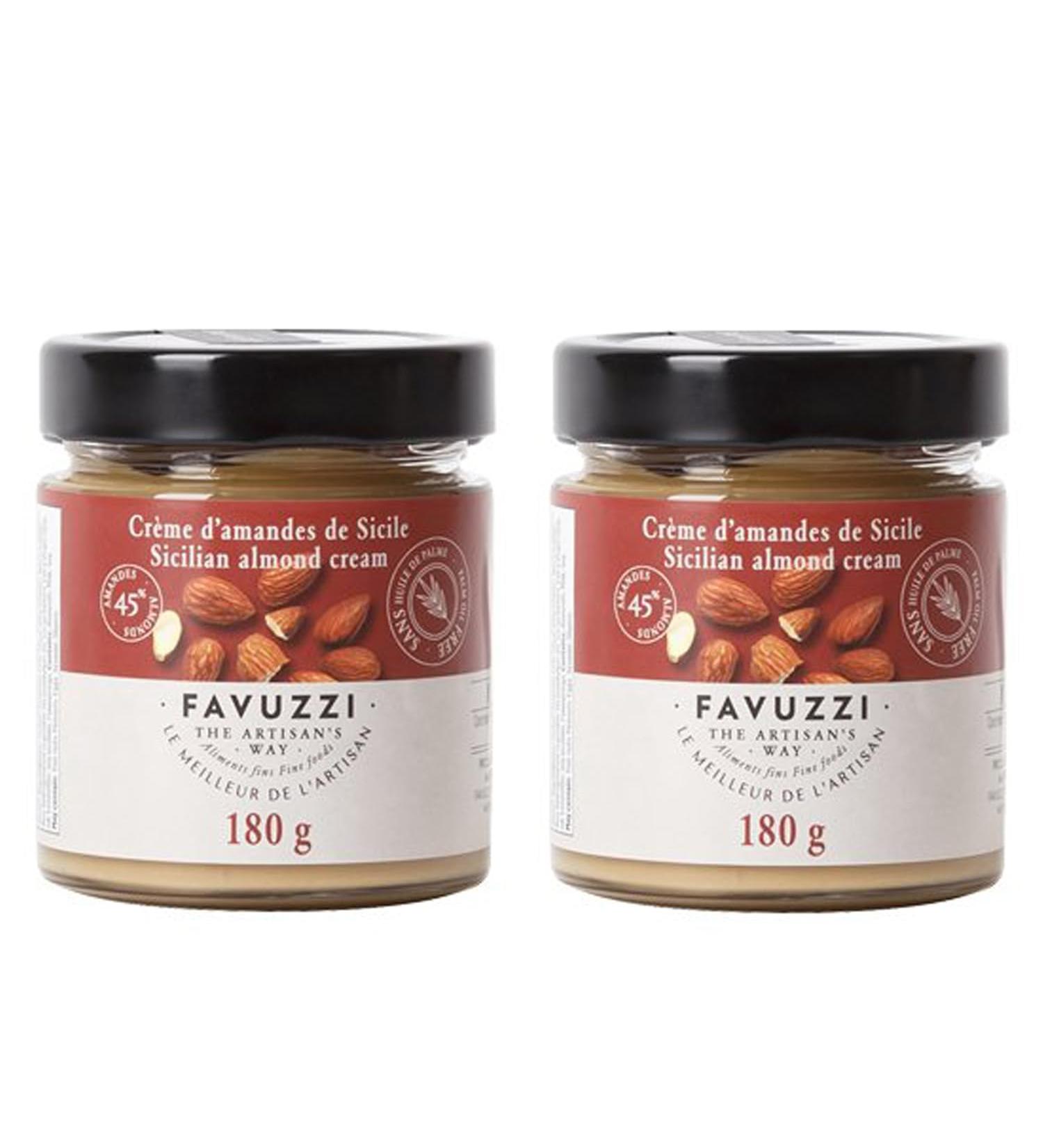 Sicilian almond cream/Pack of 2 / Made with 45% Sicilian Almonds - Buy Online on GoSupps.com