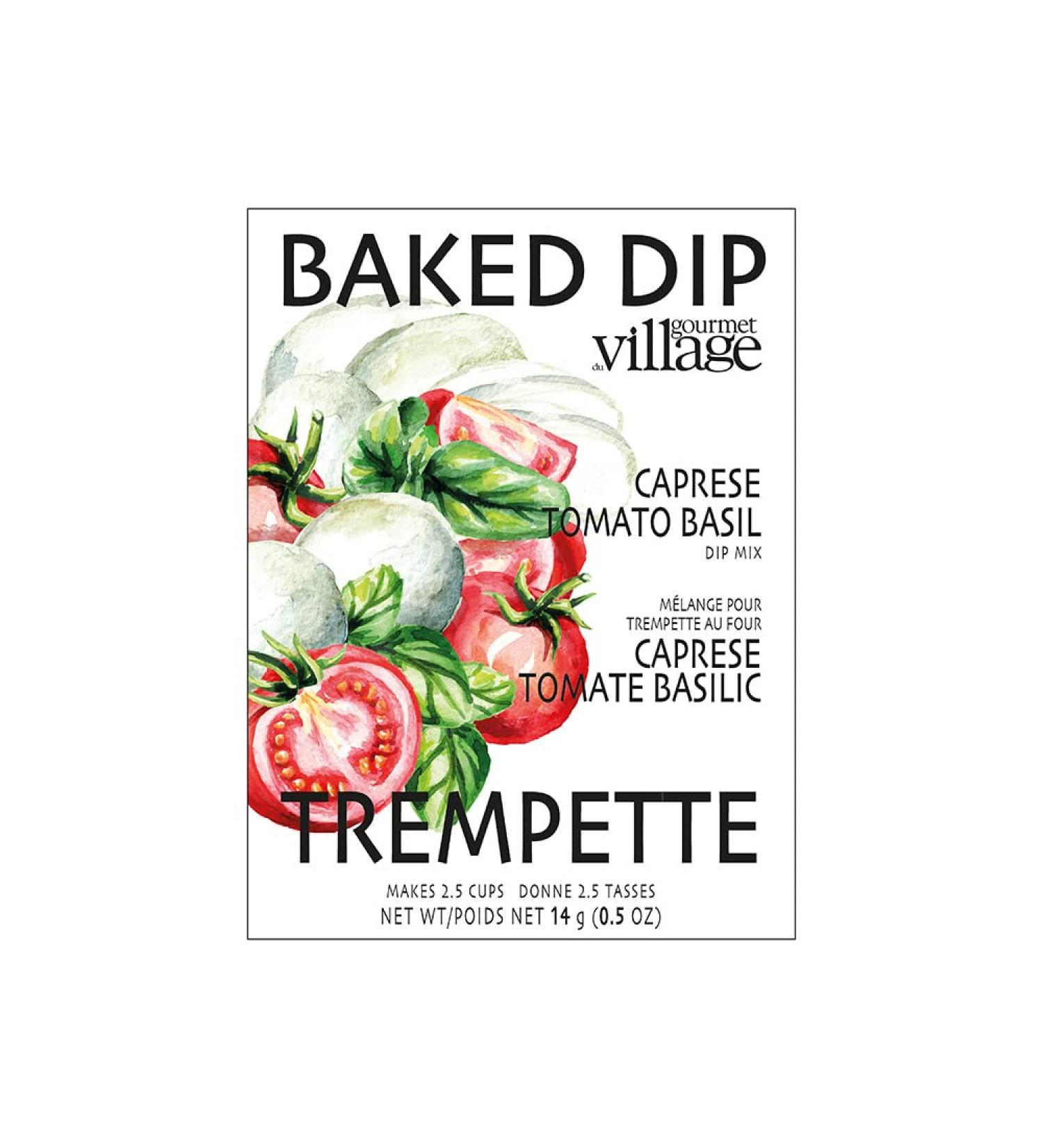 Gourmet du Village Baked Caprese Tomato Dip Mix - Buy Online on GoSupps.com