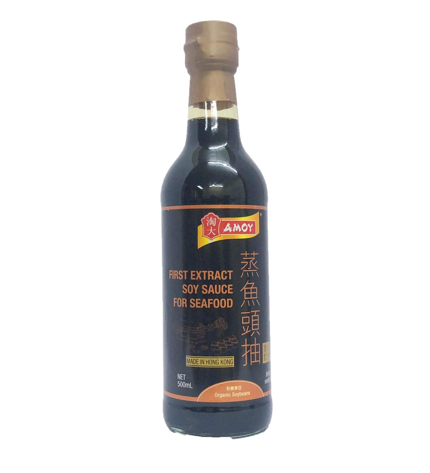 AMOY First Extract Light Soy for Seafood Sauce 500ml - Buy Online on GoSupps.com