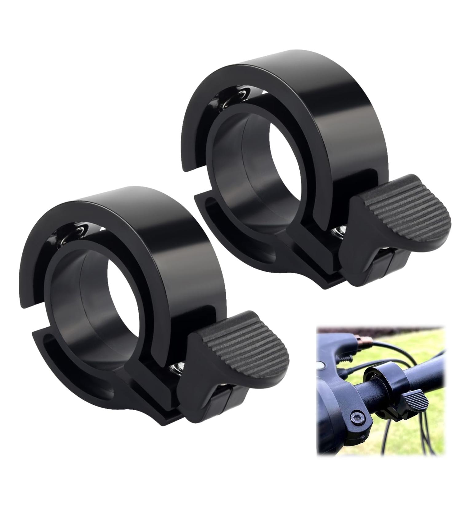 Funtery Bicycle Bell - 2 Pieces for Kids & Adults | MTB Racing Bike Bell | Fits 22-24 mm Handlebars - Buy Online on GoSupps.com