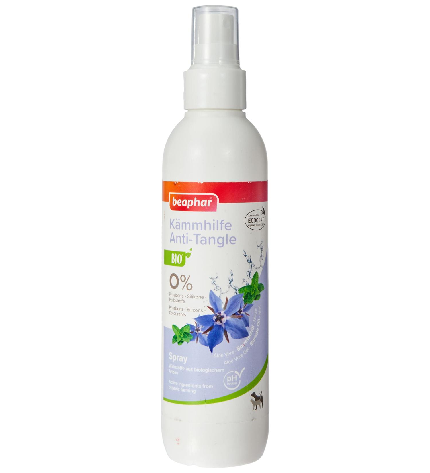 Beaphar Bio Combing Aid Spray for Dogs & Cats - 200ml Demelanter for Matted Fur Relief - Buy Online on GoSupps.com