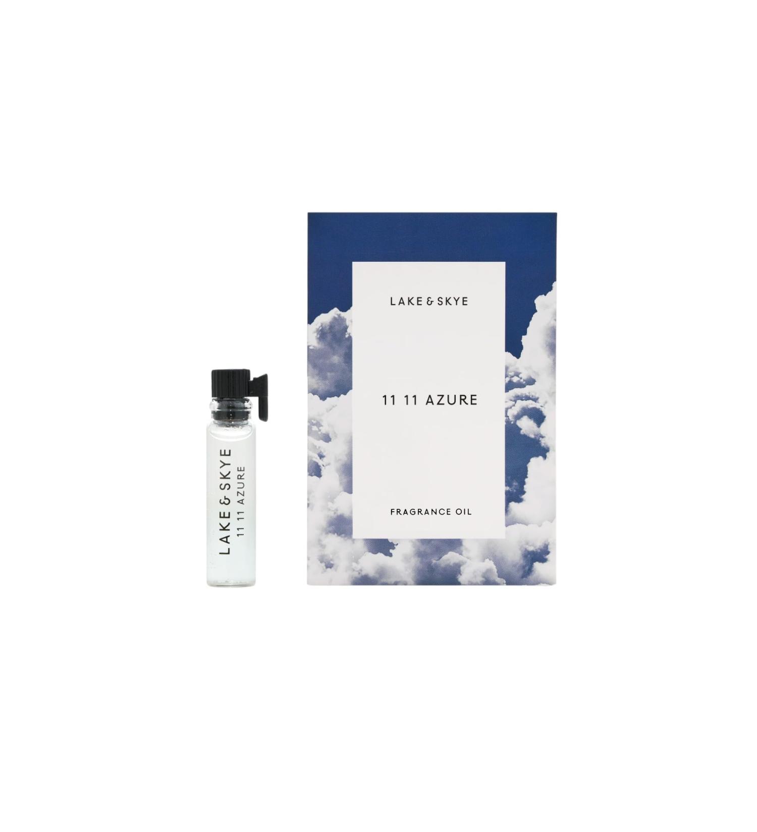 Lake & Skye 11 11 Azure Unisex Fragrance Oil Sample Sheer & Aquatic Scent Floral and Musk Notes - 0.06 fl oz (2ml) 0.06 Fl Oz (Pack of 1) - Buy Online on GoSupps.com