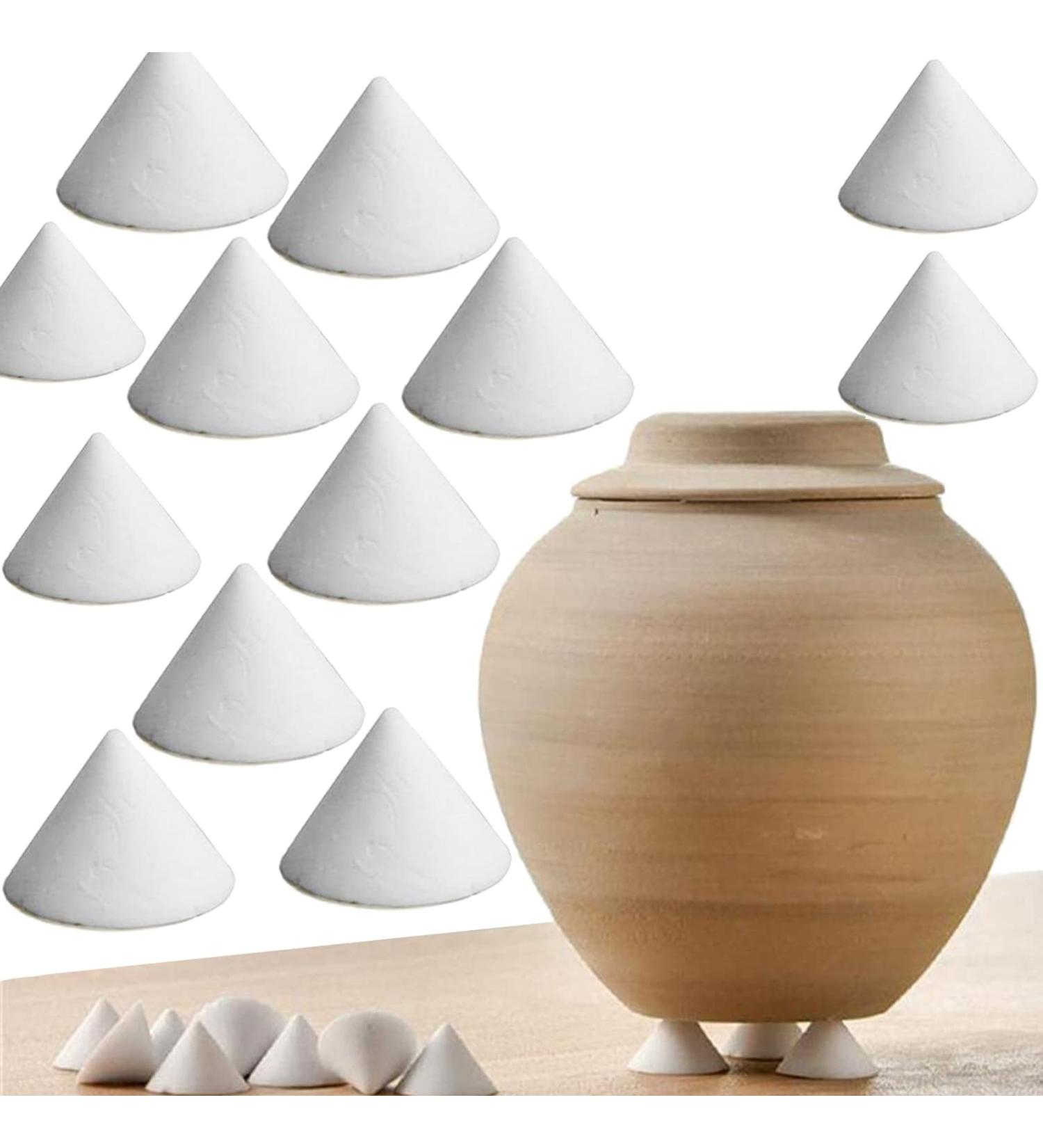 30pcs High Temperature Pottery Kiln Support Nails - Reusable Ceramic Refractory Tools - Buy Online on GoSupps.com