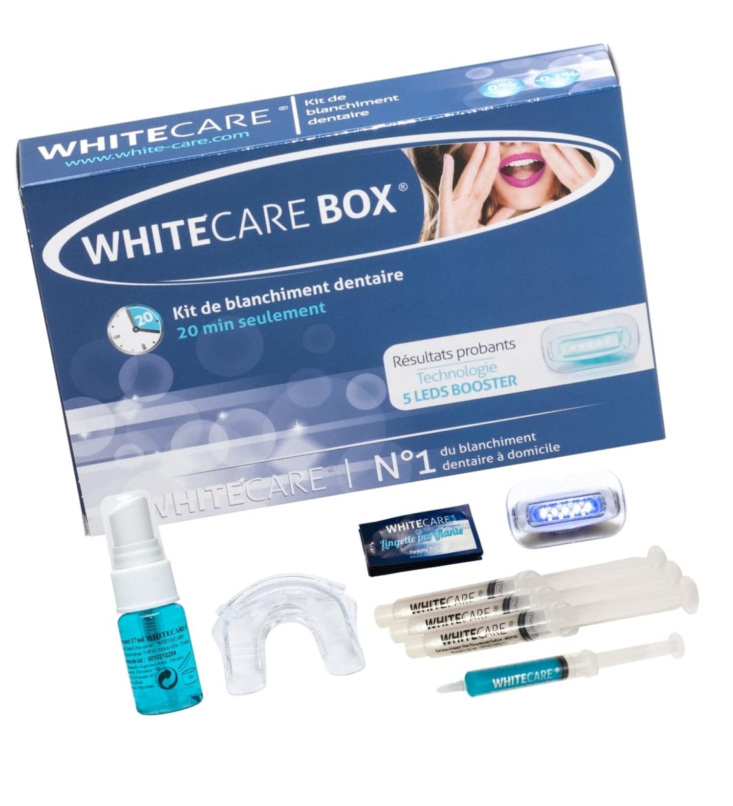 Whitecare Professional Teeth Whitening Kit - Mint Flavor - Effective Fast & Safe - Gain 2 to 9 Shades - No.1 Teeth Whitening - Buy Online on GoSupps.com