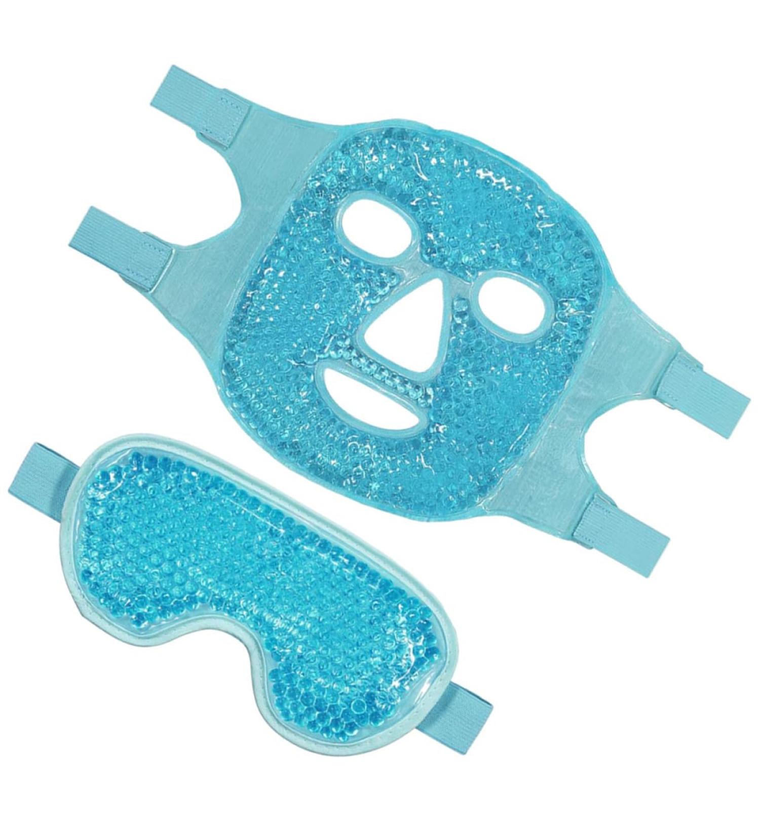 FOMIYES 1 Set Cold Compress Eye Cozie Comfy Eye Patches for Eyes Cooling Compress Eye Protection Facial Goggles Blindfold Miss Ice Beads Elastic Rope - Buy Online on GoSupps.com