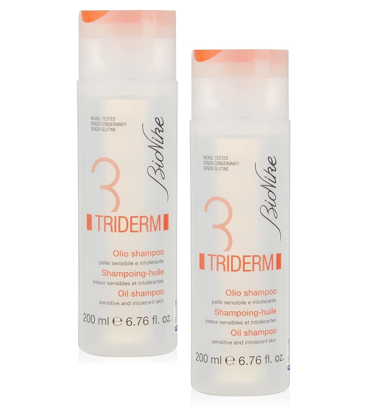 Canphar BioNike Triderm Oil (Oleated) Shampoo Gentle Cleaning 2x200ml - Buy Online on GoSupps.com