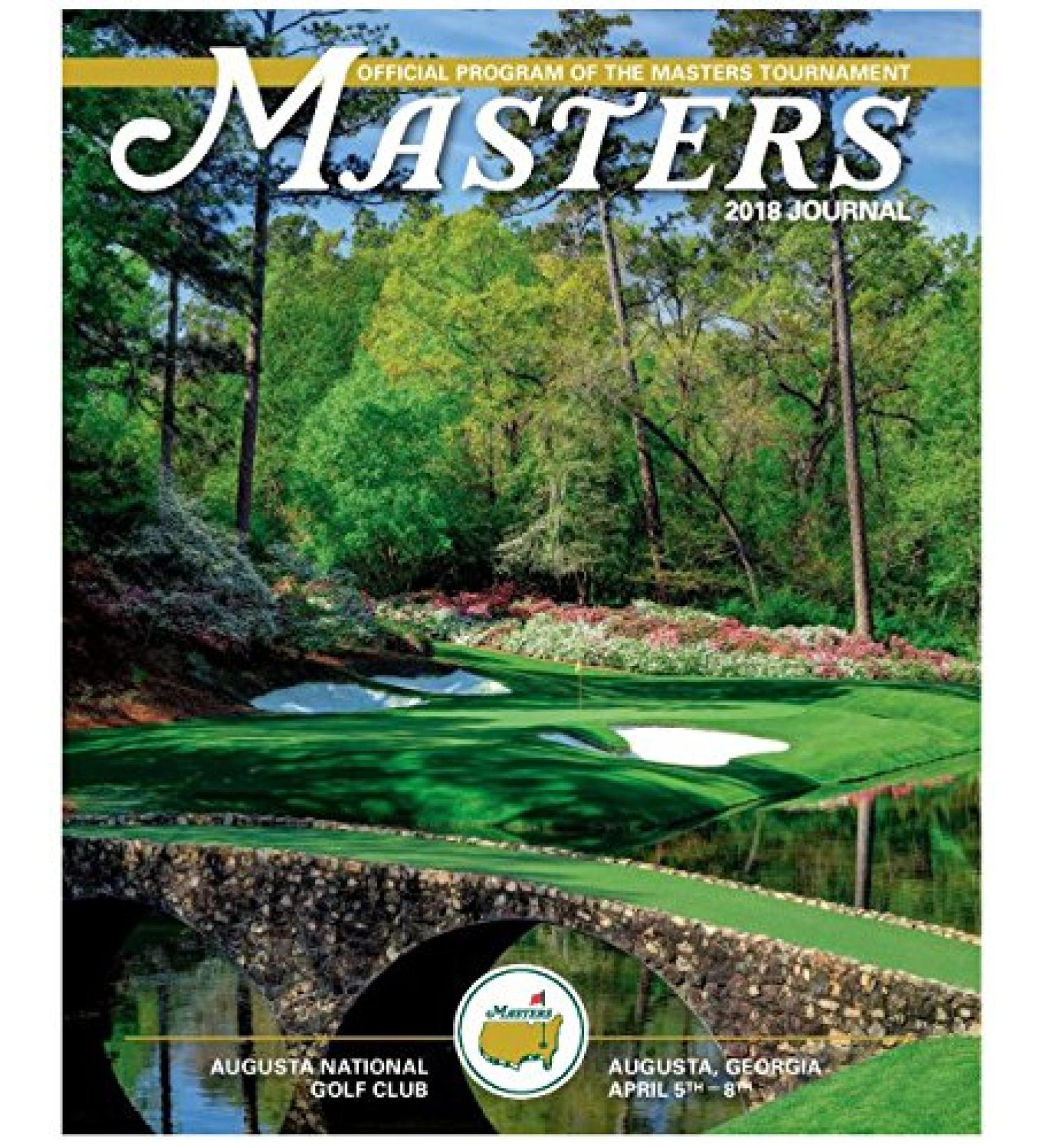 Eureka Golf Products 2018 Masters Journal
